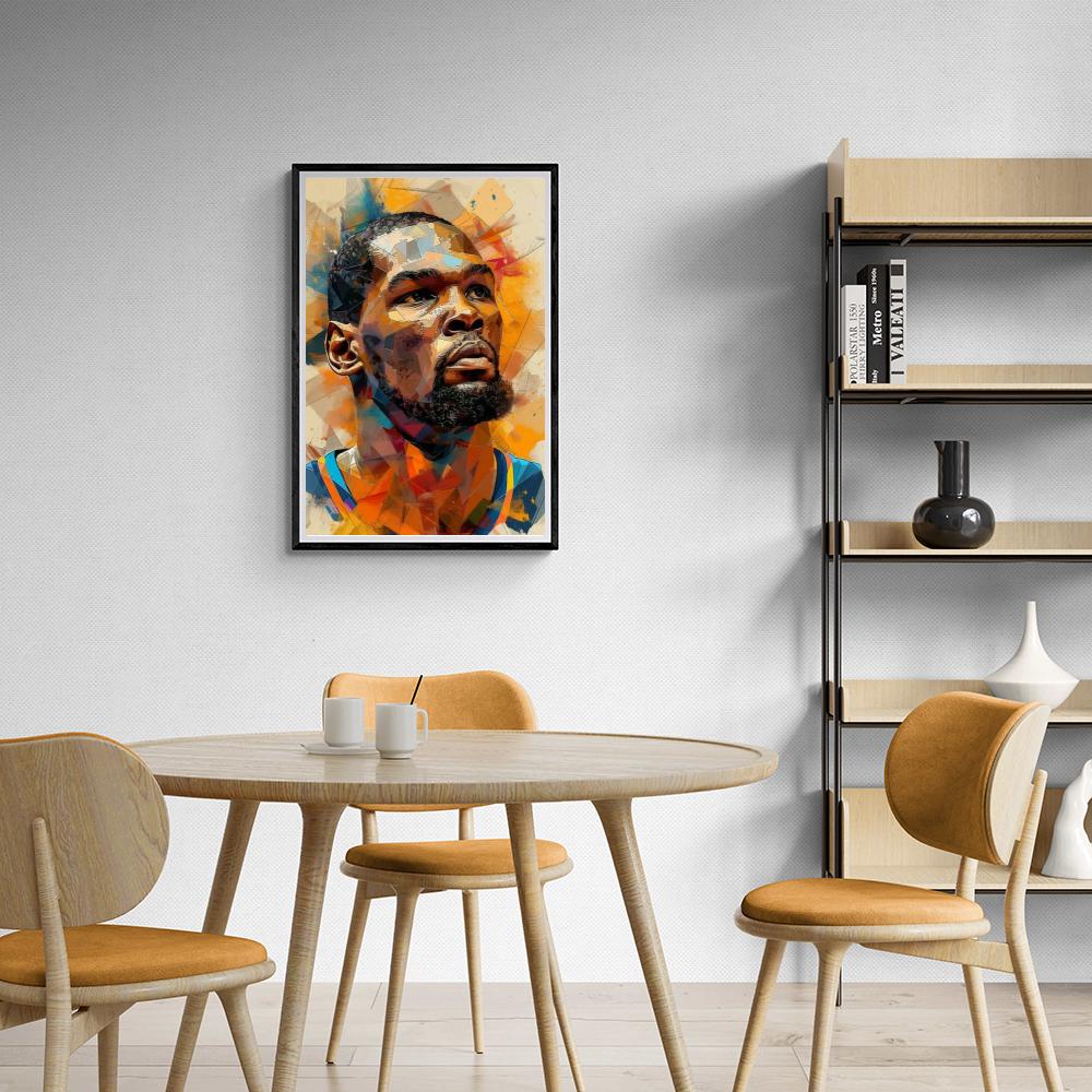 Kevin Durant MVP Edition | Muurdecoratie | Sportieve Wanddecoratie voor Woonkamer en Kantoor