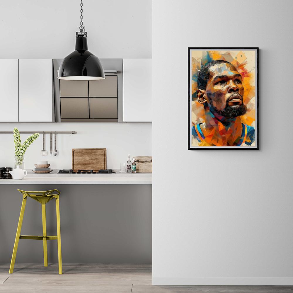 Kevin Durant MVP Edition | Muurdecoratie | Sportieve Wanddecoratie voor Woonkamer en Kantoor