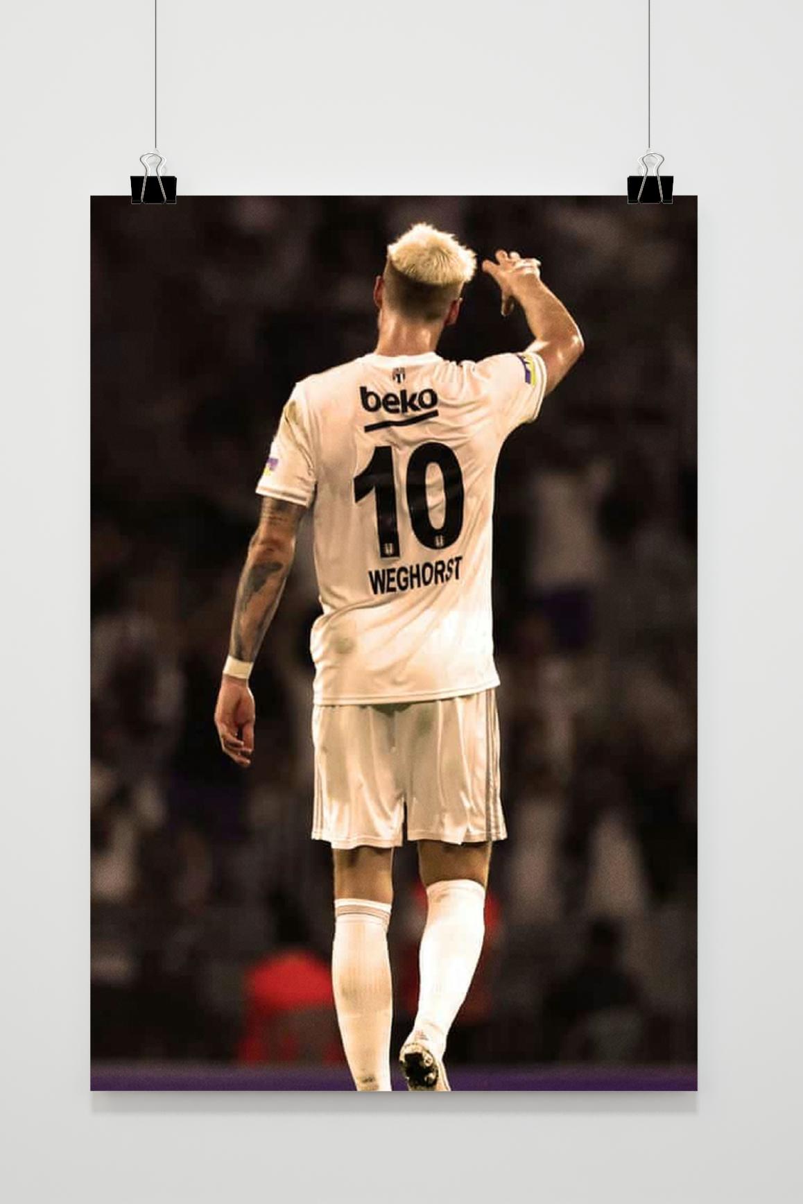 Wout Weghorst Poster | Muurdecoratie | Wanddecoratie | Sport Kunst | Home & Garden Decor | Printposter