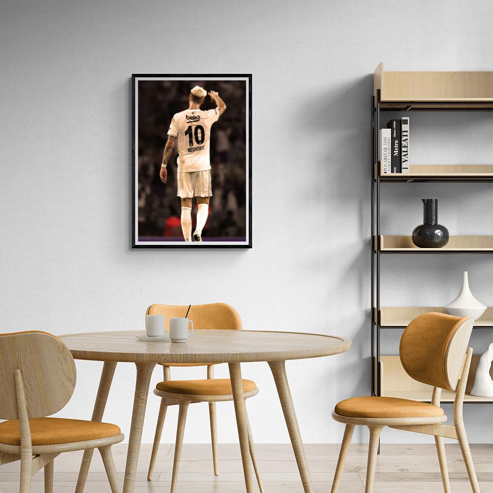 Wout Weghorst Poster | Muurdecoratie | Wanddecoratie | Sport Kunst | Home & Garden Decor | Printposter