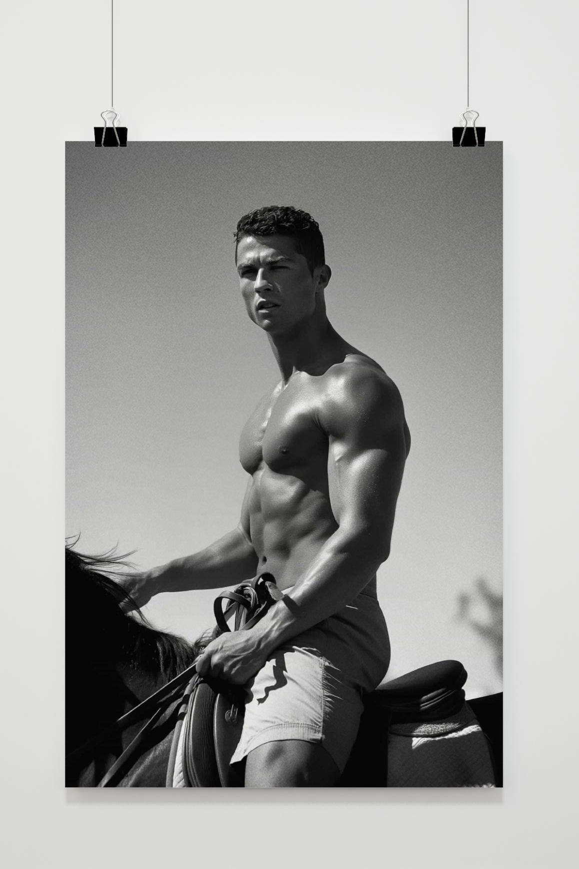 Cristiano Ronaldo Posters | Muurdecoratie Voetbal Ster | Wanddecoratie Sport | Home & Garden Kunst