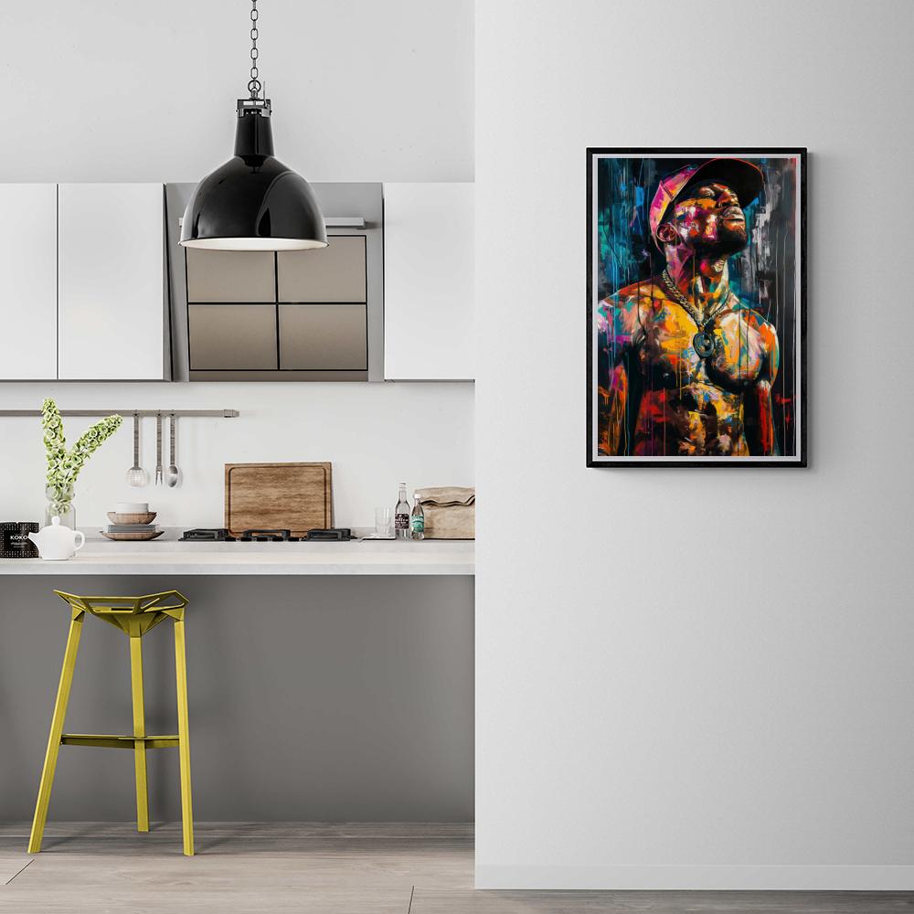 Floyd Mayweather Jr. Boxing Legend | Muurdecoratie voor thuis en kantoor | Iconische Wanddecoratie | Sportposters | Schilderijen voor boksliefhebbers