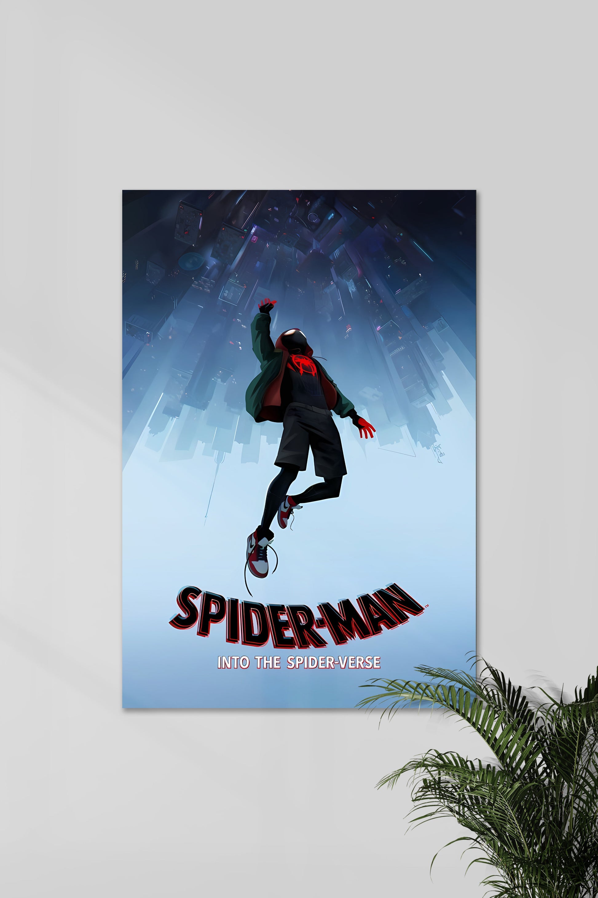 Leap of Faith | Miles Morales | Wanddecoratie Muurdecoratie | Film Poster Kunst Marvel