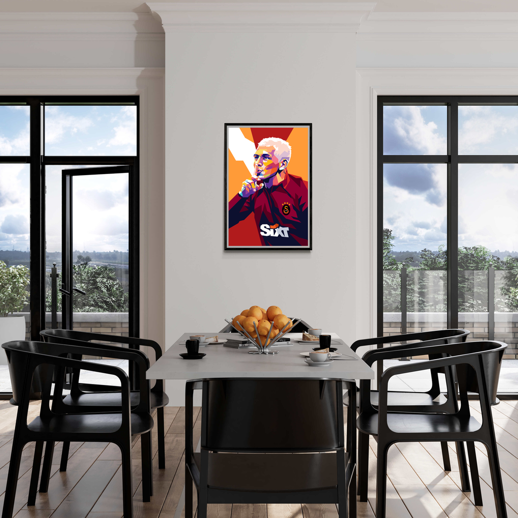Lucas Torreira Poster | Wanddecoratie | Muurdecoratie | Sports Collectible | Unieke Visuele Kunst | Interieur Decor