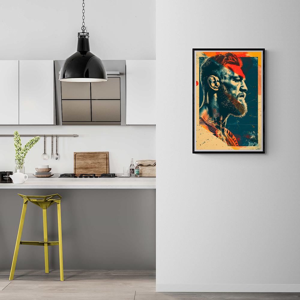 Conor McGregor Poster | MMA Wanddecoratie | Muudecoratie | Mixed Martial Arts Schilderijen | Sport Fans Geschenk