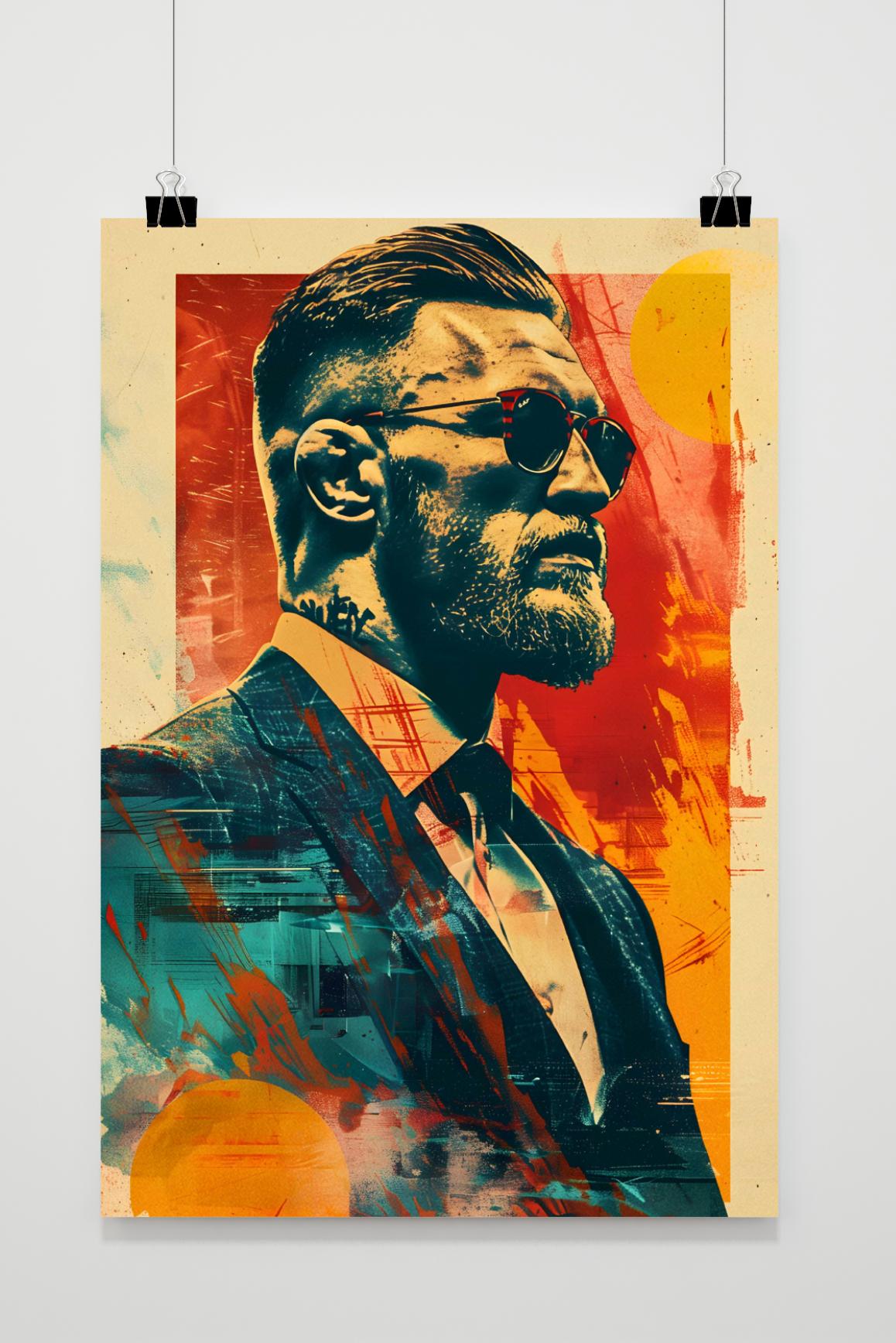 Conor McGregor Poster | Sport Motivatie Muurdecoratie | MMA Fighter Muurkunst | Huis & Tuin Decoratie