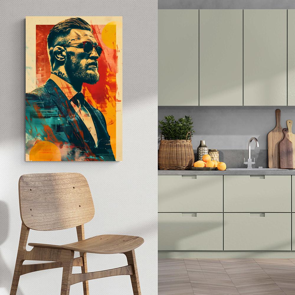 Conor McGregor Poster | Sport Motivatie Muurdecoratie | MMA Fighter Muurkunst | Huis & Tuin Decoratie