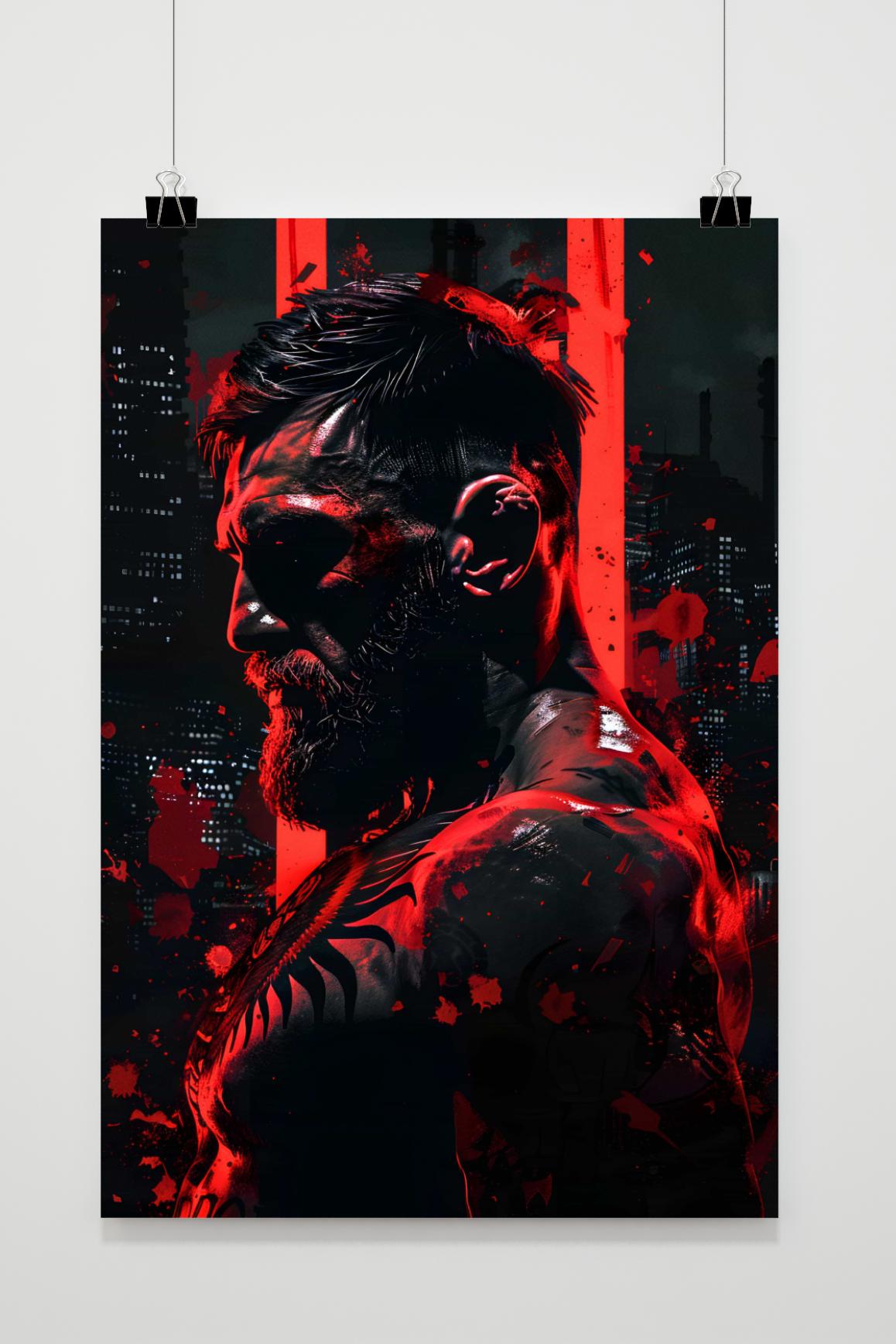 Conor McGregor | Inspirerend Muurdecoratie | MMA Kampioen | Wanddecoratie | Posters voor Thuis | Sport Kunst