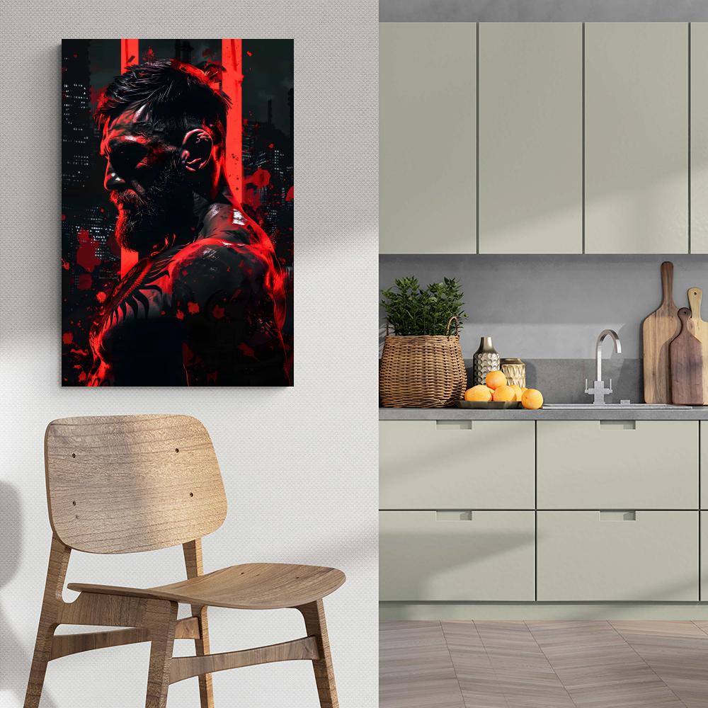Conor McGregor | Inspirerend Muurdecoratie | MMA Kampioen | Wanddecoratie | Posters voor Thuis | Sport Kunst