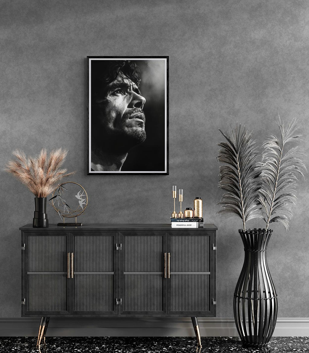 Diego Maradona Poster | Wanddecoratie | Mooie Muurdecoratie voor Thuis | Sport Memorabilia | Levendige Kleuren | Ideaal voor Fans |