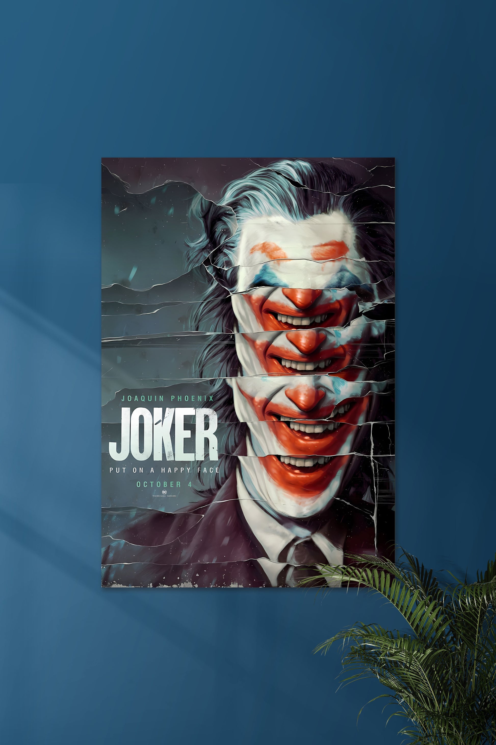 Joker | Put On A Happy Face #03 | Muurdecoratie | Wanddecoratie | Posters | Schilderijen | Canvas Kunst