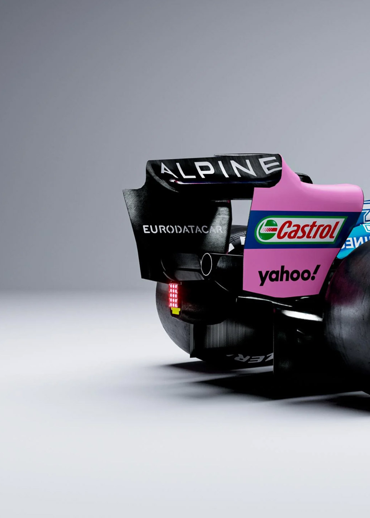 Alpine F1 Racewagenposter | 3-delige wanddecoratie | Formule 1-race | Driedelige motorsportprint