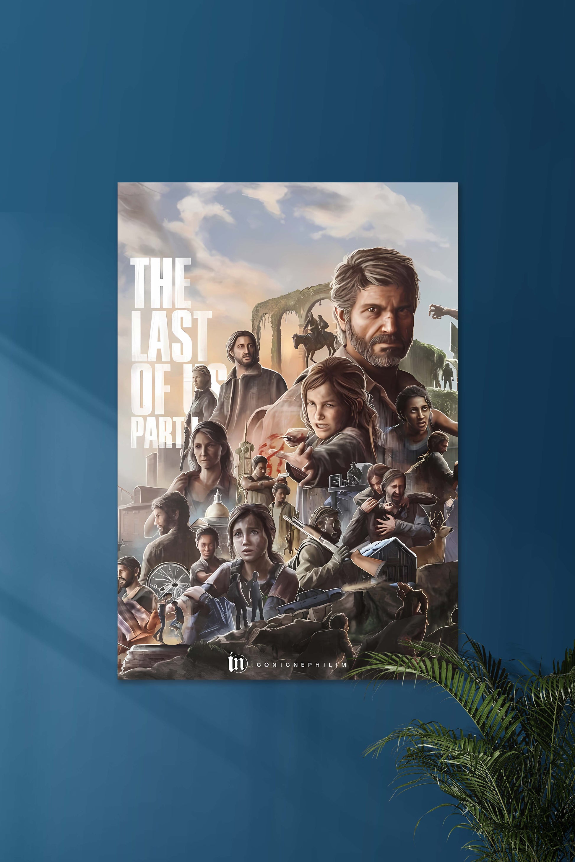 The Last of Us Part I Poster | Muurdecoratie | Wanddecoratie | Gaming Schilderijen | Game Canvas Kunst