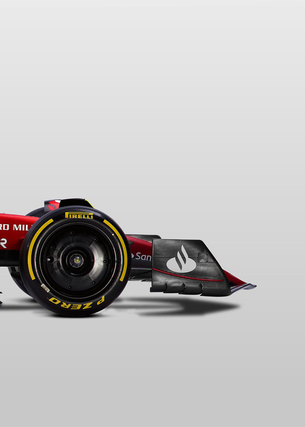 3-delig | Ferrari | F1 | Charles Leclerc seizoen 2025 | Poster met Formule 1-racewagen op drie panelen | Levendige displays met volledige autoprofielen | Kunstwerk in collector's edition