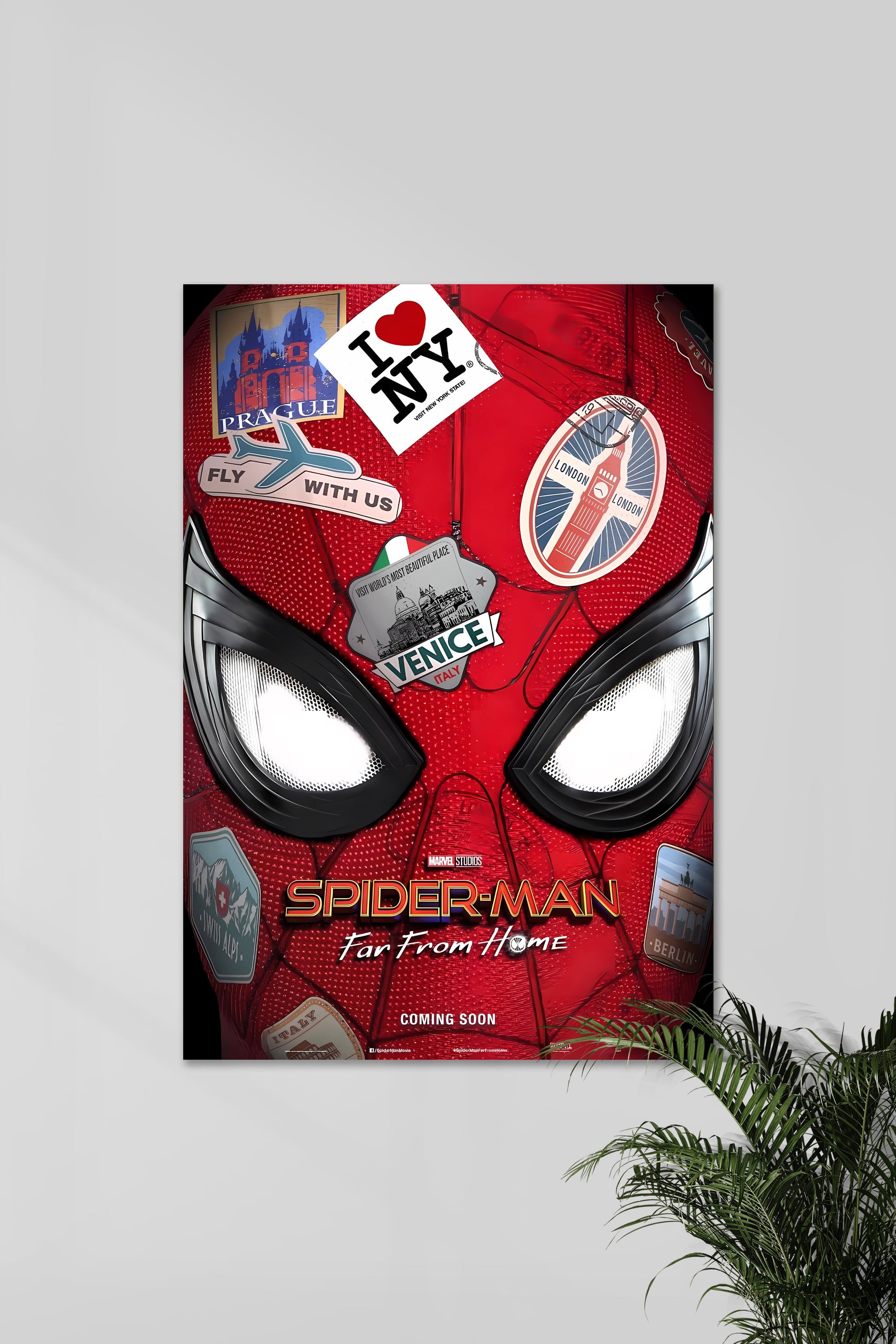 Spider Man Far From Home Poster | Muurdecoratie | Wanddecoratie | Marvel Posters | Schilderijen Kunst