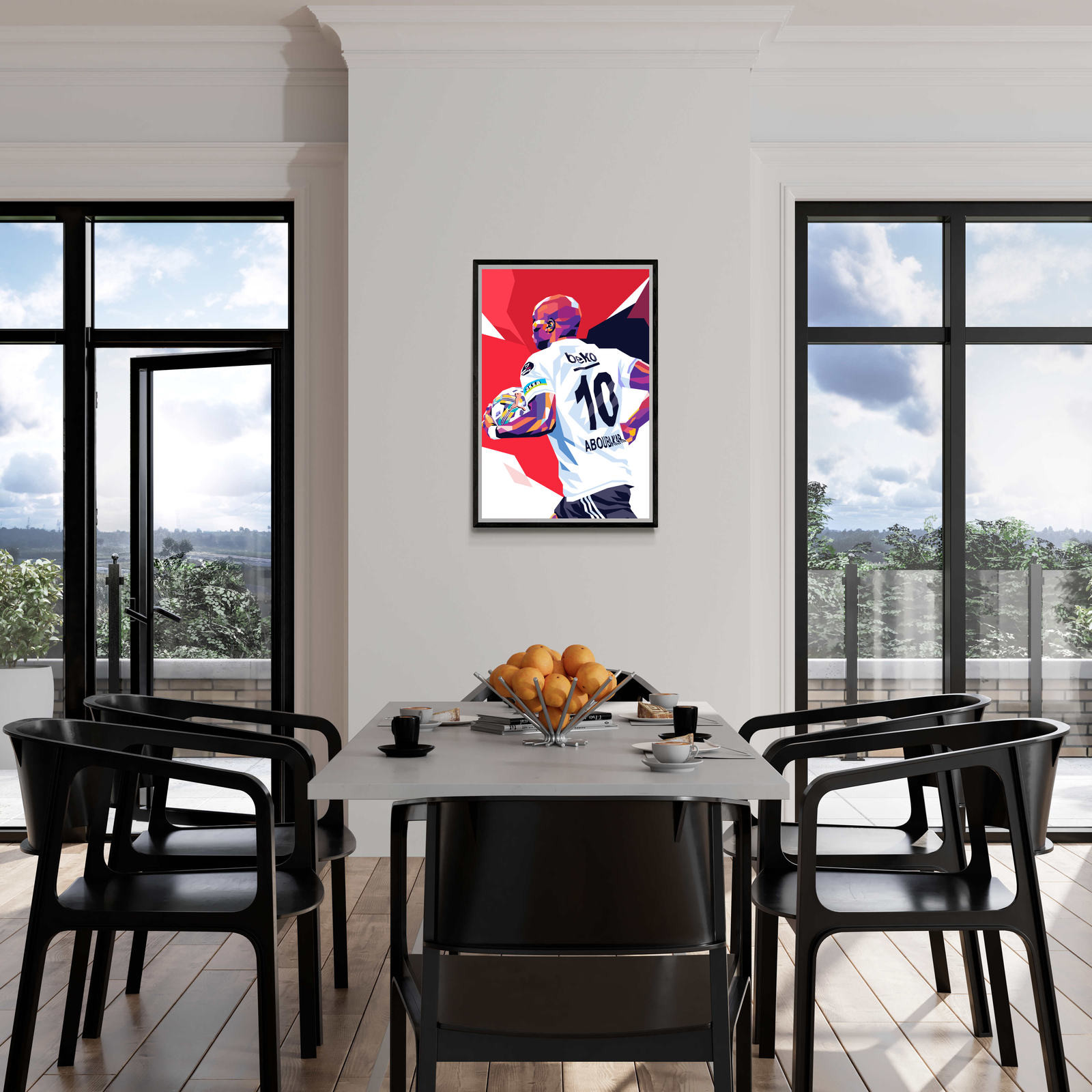 Vincent Aboubakar Posters | Muurdecoratie | Wanddecoratie | Visual Artwork | Kunstendrukkingen