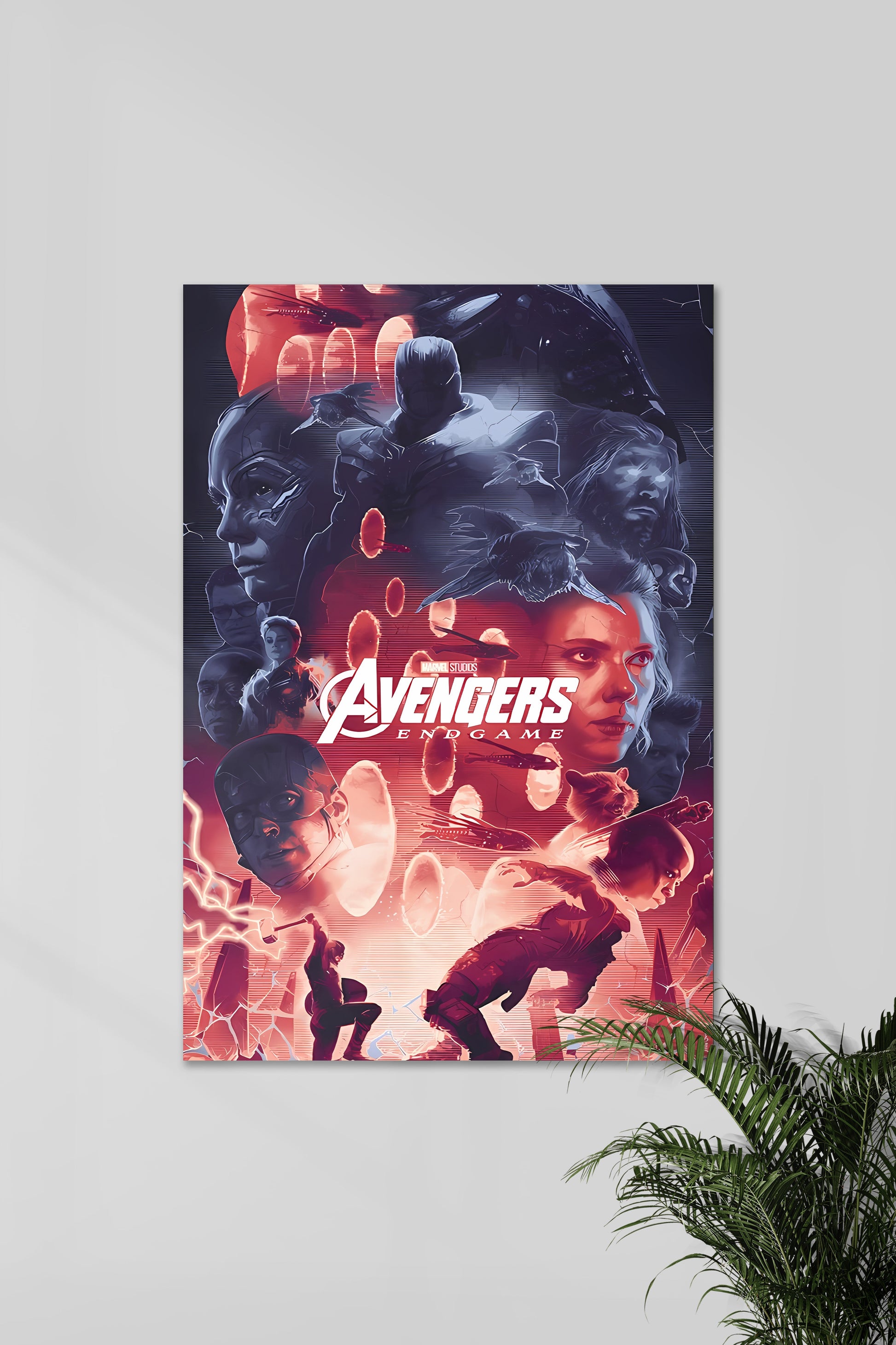 Avengers Endgame | Final Fight Muurdecoratie | Films Poster | MCU Wanddecoratie | Schilderijen