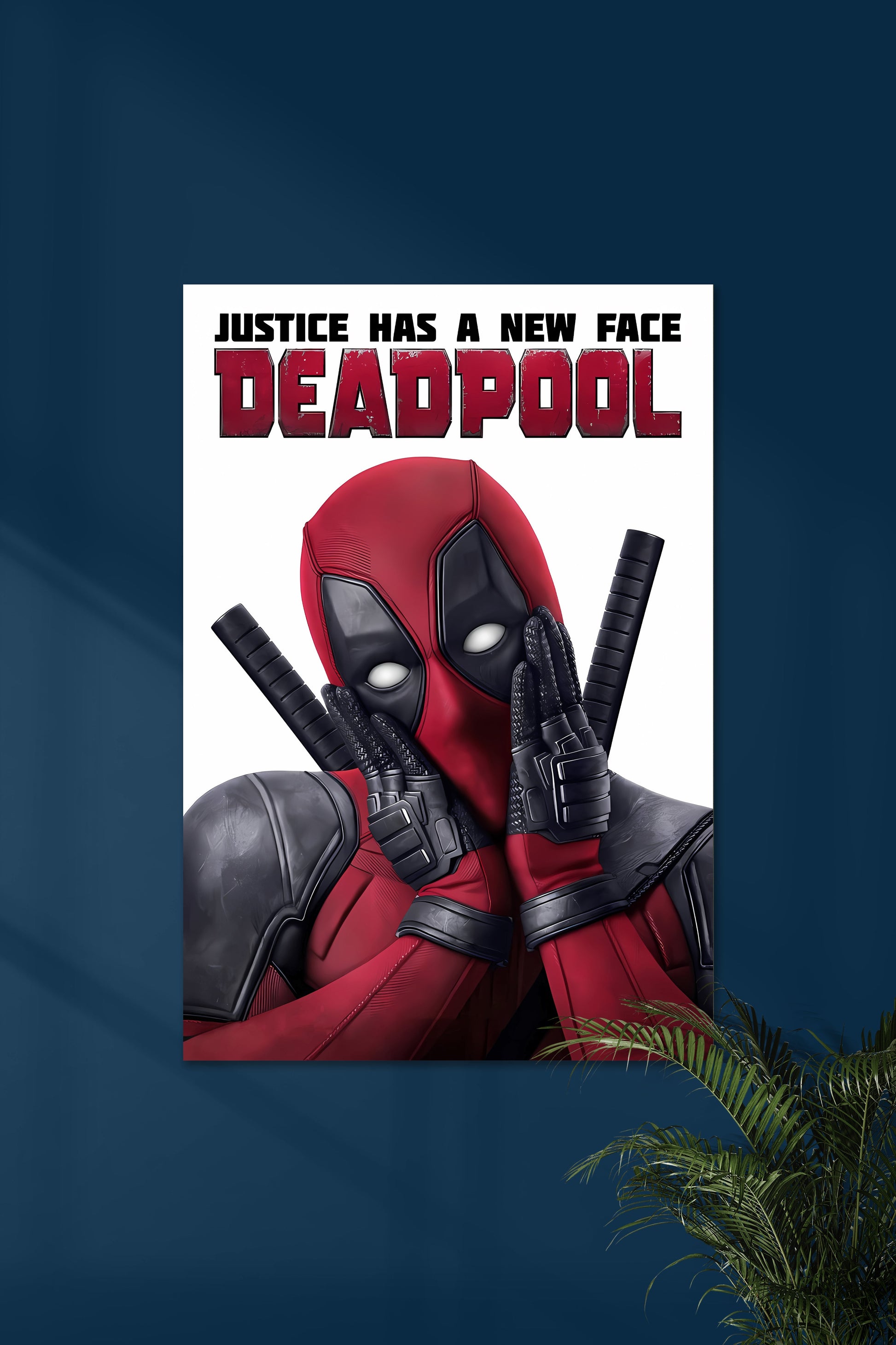 Deadpool | Movie Poster | Justice has a New Face | Wanddecoratie | Muurdecoratie | Posters | Kunst Marin