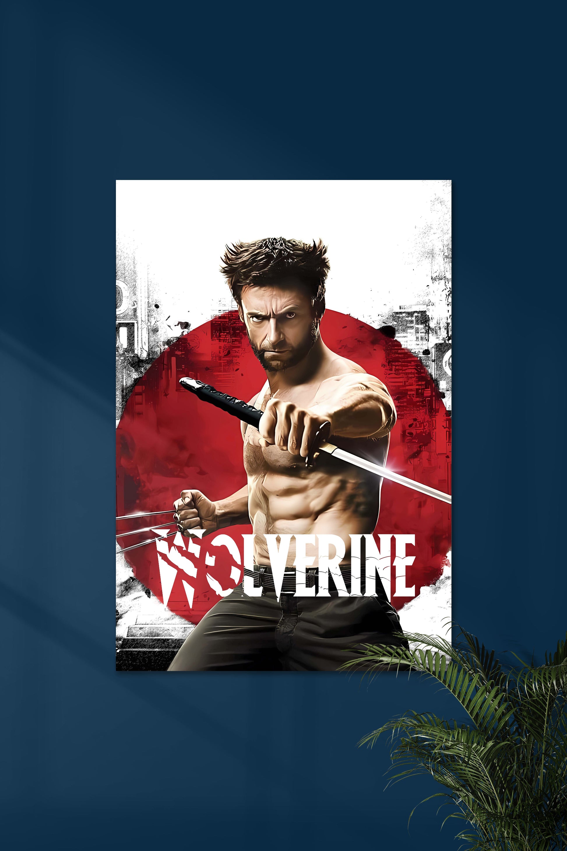 Wolverine x Muramasa Blade | X Men | Film Poster | Muurdecoratie | Wanddecoratie | Canvas Kunst