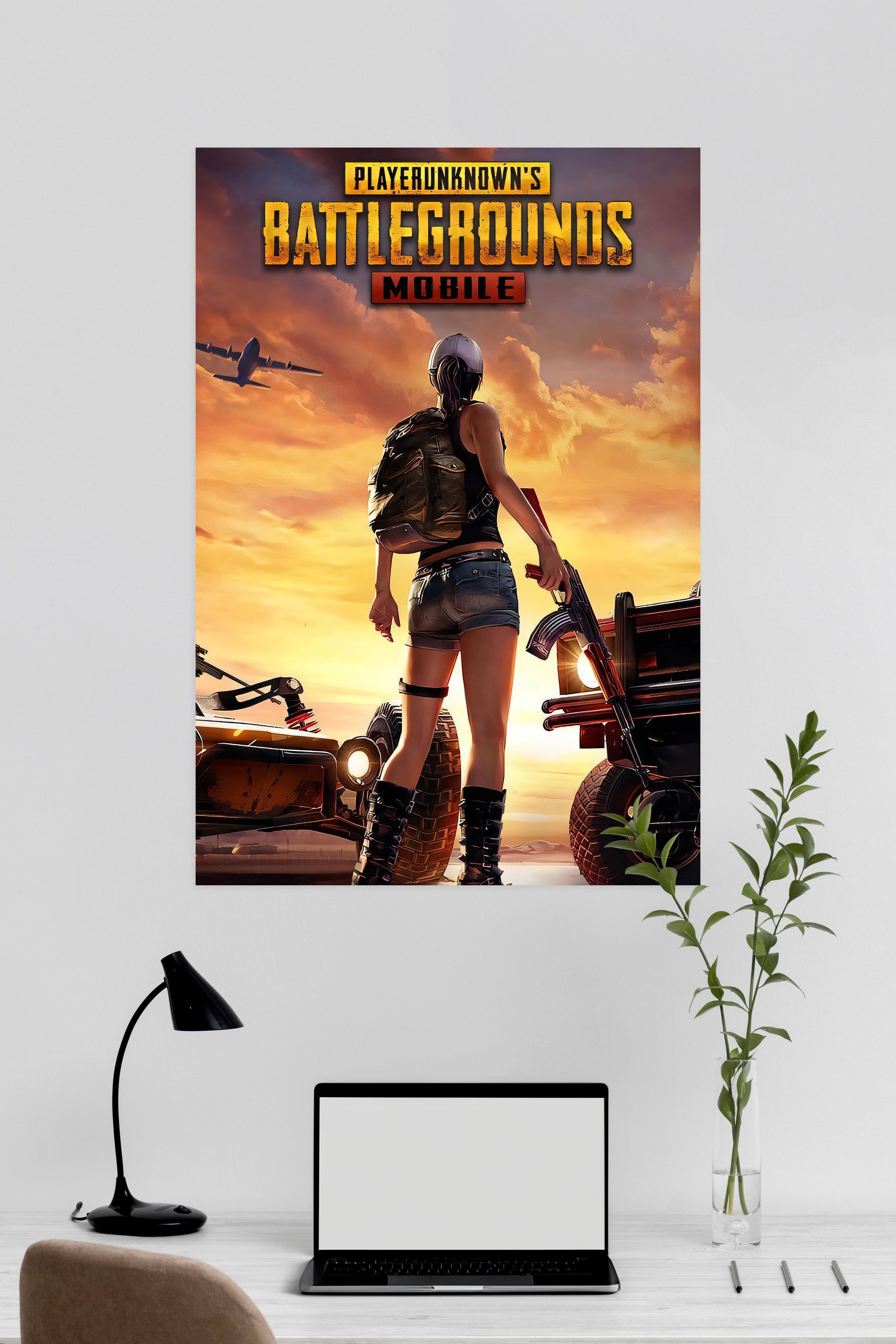 PUBG MOBILE | PUBG Wanddecoratie | Posters voor Muurdecoratie | Game Muurkunst
