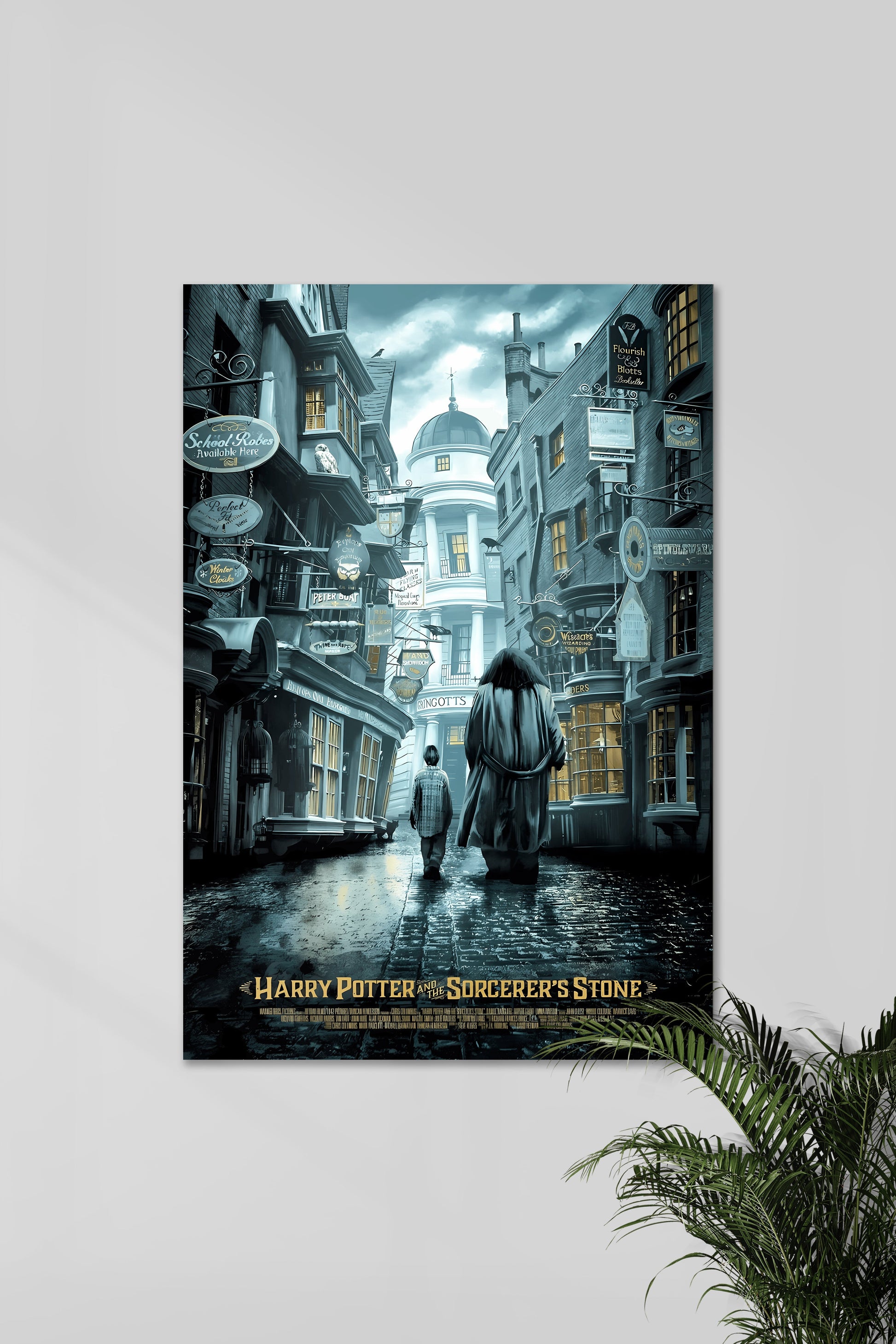 Harry Potter and Rubeus Hagrid | Movie Posters | Muurdecoratie | Wanddecoratie | Schilderijen