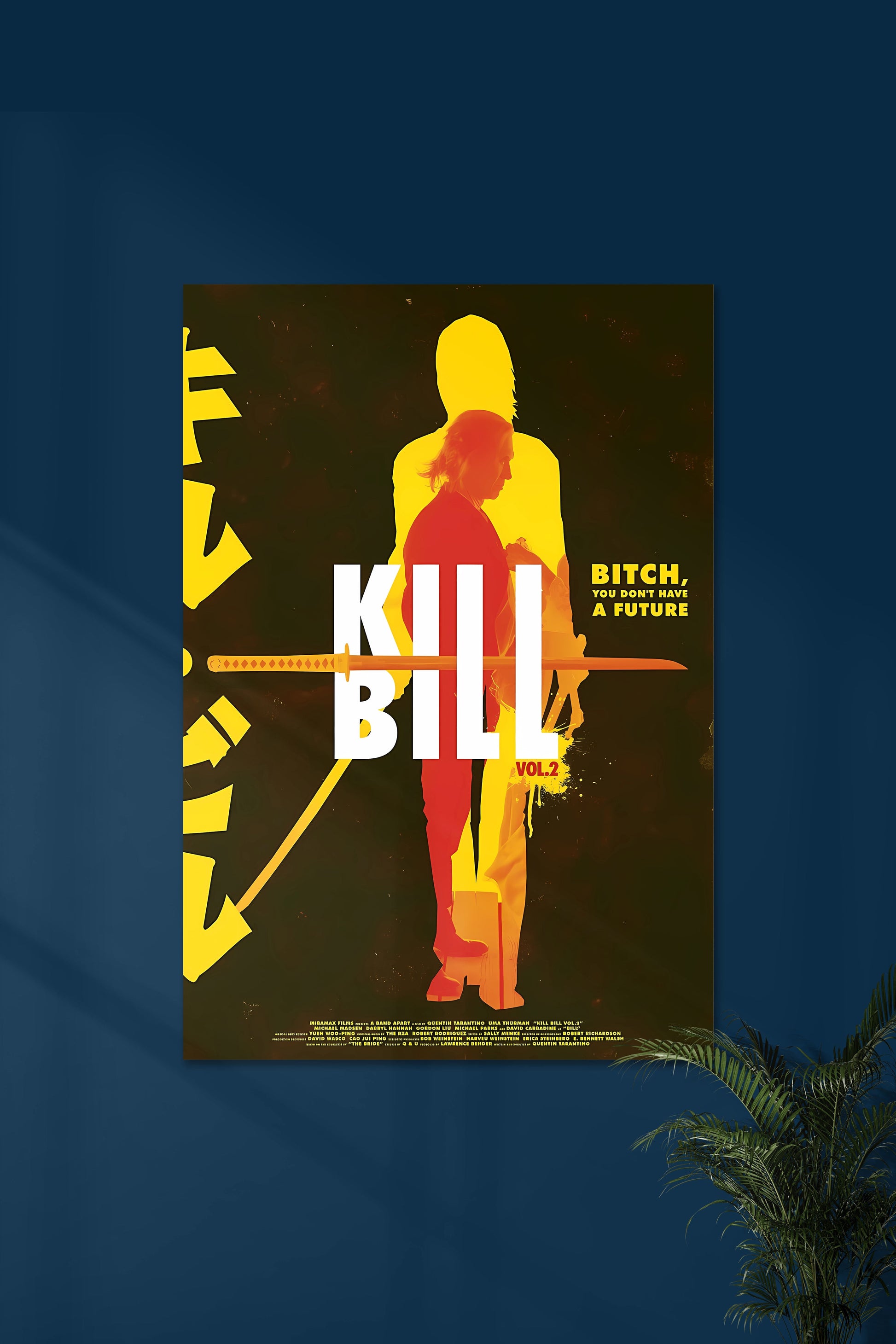 Kill Bill | Muurdecoratie | Kunst Posters | Movie Posters | Wanddecoratie | Visuele Kunstwerken