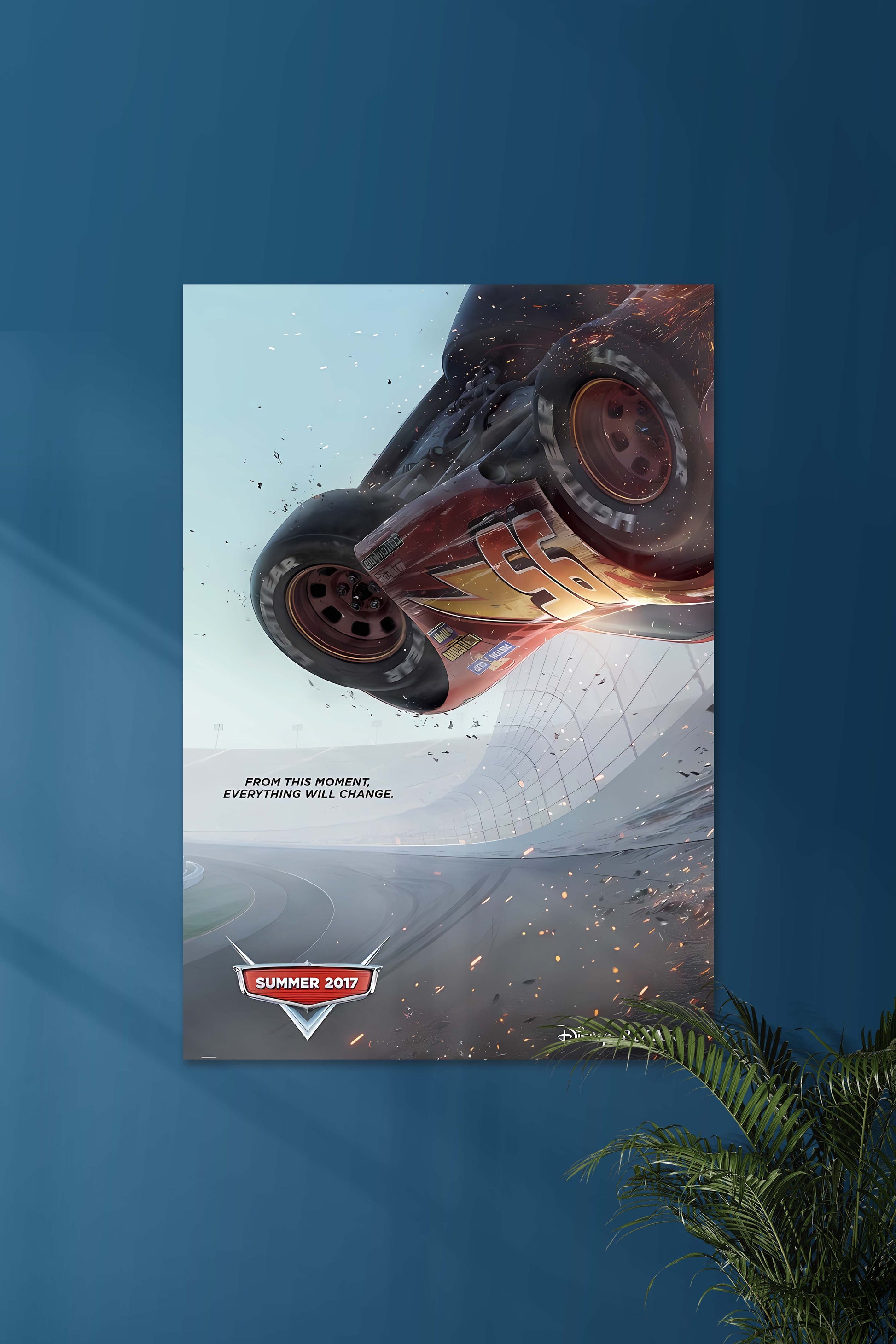 FROM THIS MOMENT EVERYTHING WILL CHANGE | Cars 3 | Muurdecoratie | Wanddecoratie | Posters | Schilderijen