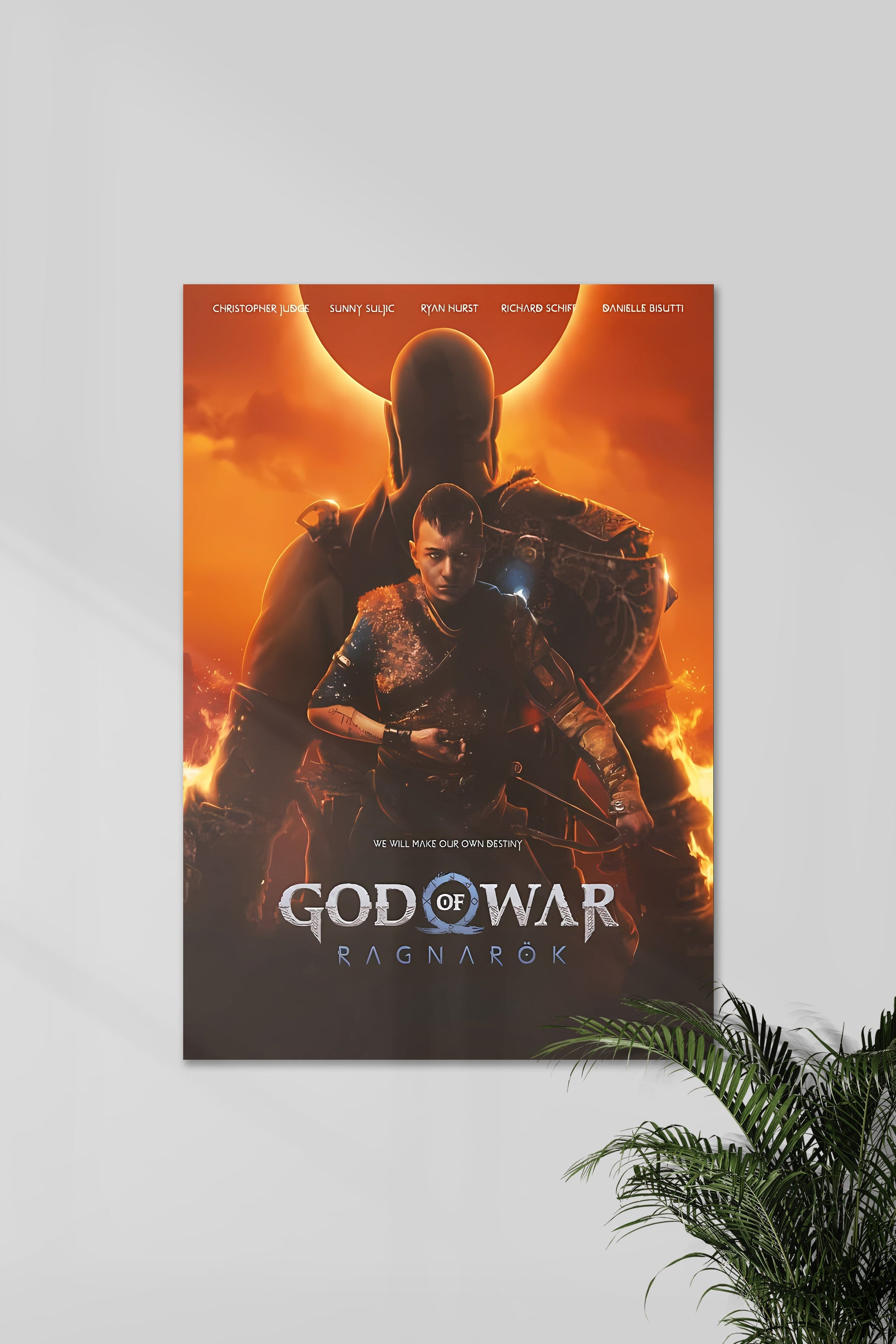 GOD OF WAR | RAGNAROK | Muurdecoratie Posters | Wanddecoratie Kunst | Huis en Tuin Decoratie | Games