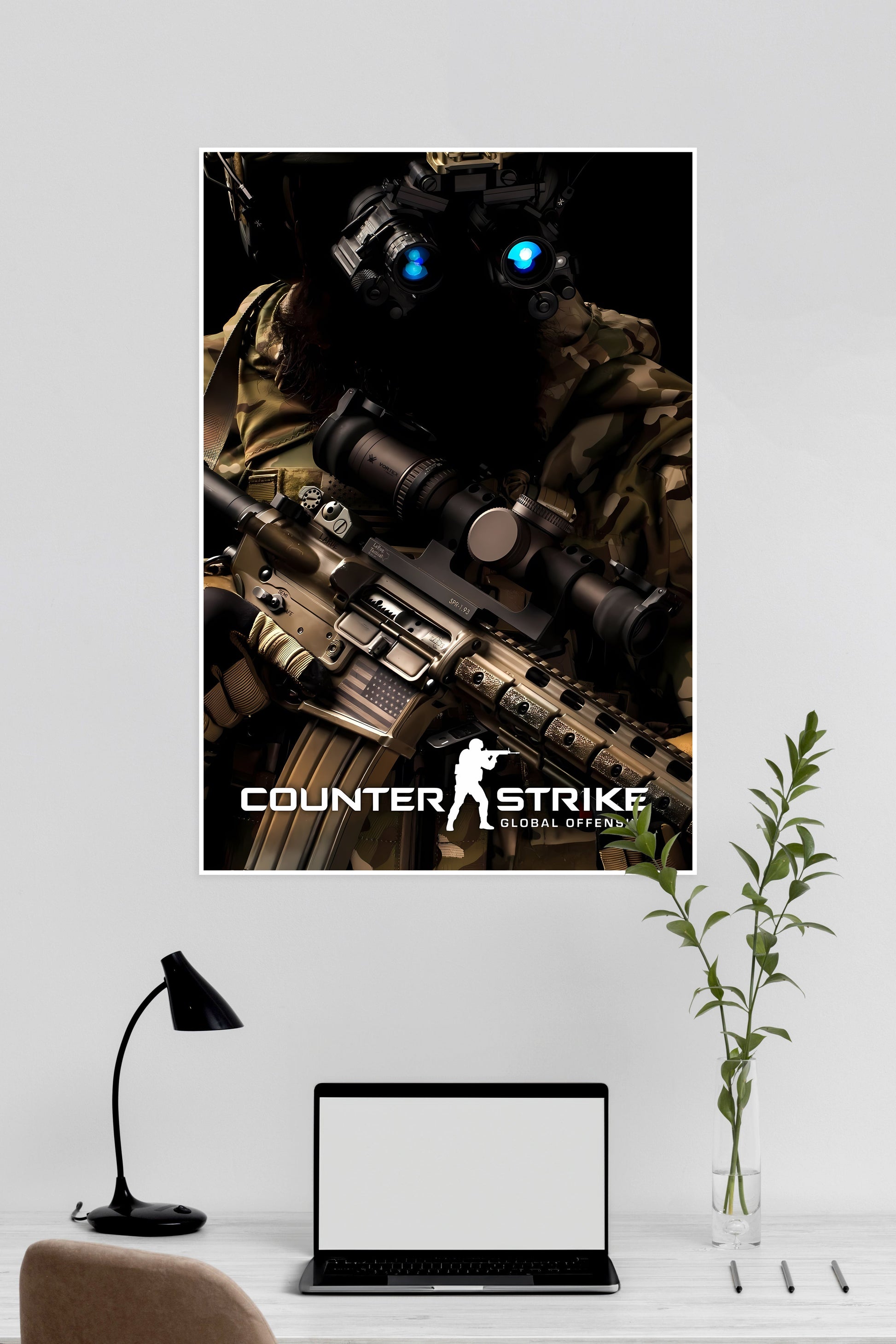 Counter Strike | CS2 | Wanddecoratie | Posters voor gamers | Muurdecoratie voor speelkamer
