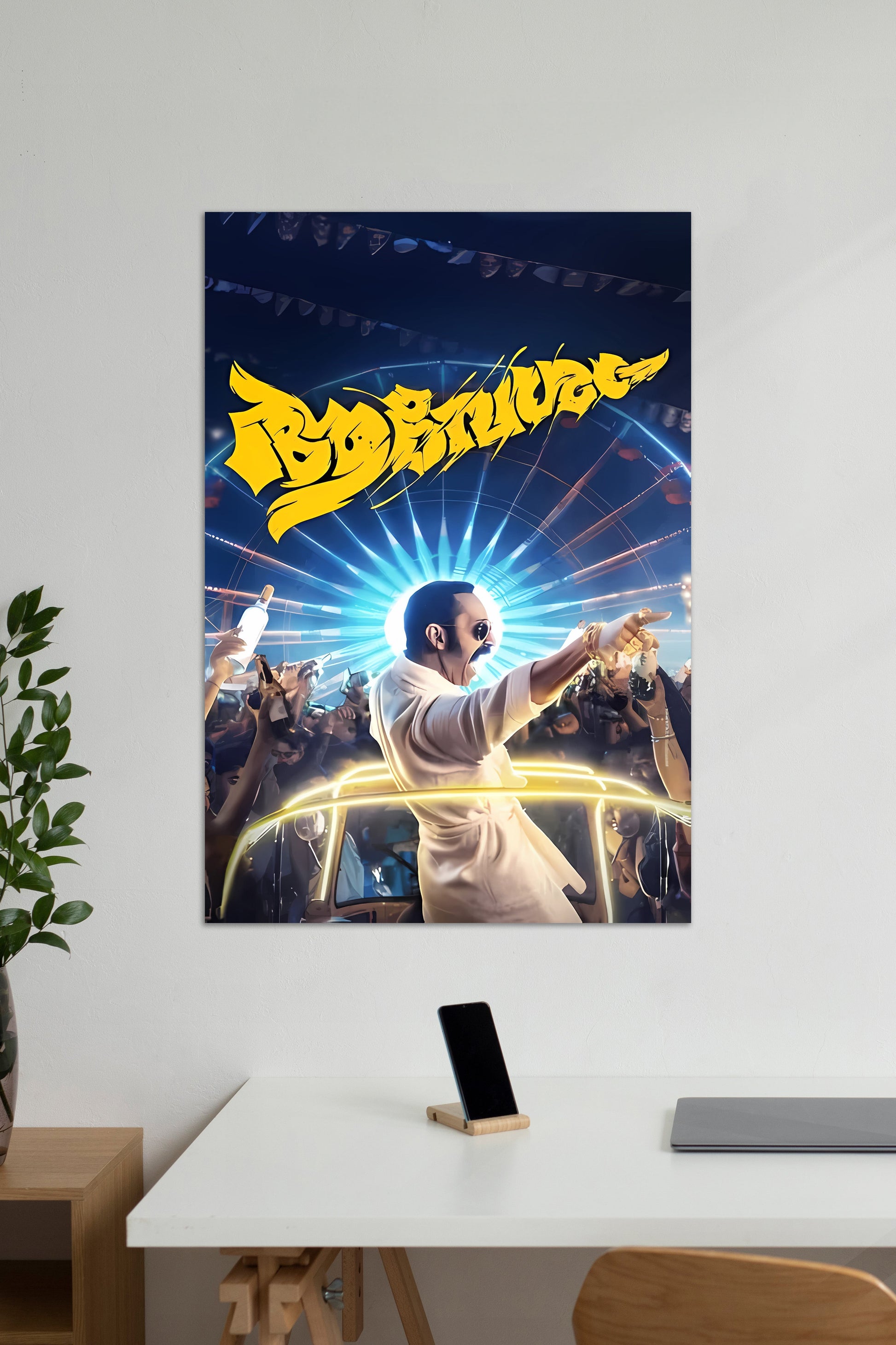 Mollywood film posters | Muurdecoratie | Wanddecoratie | Aavesham x Fafa | Posters voor thuis of kantoor