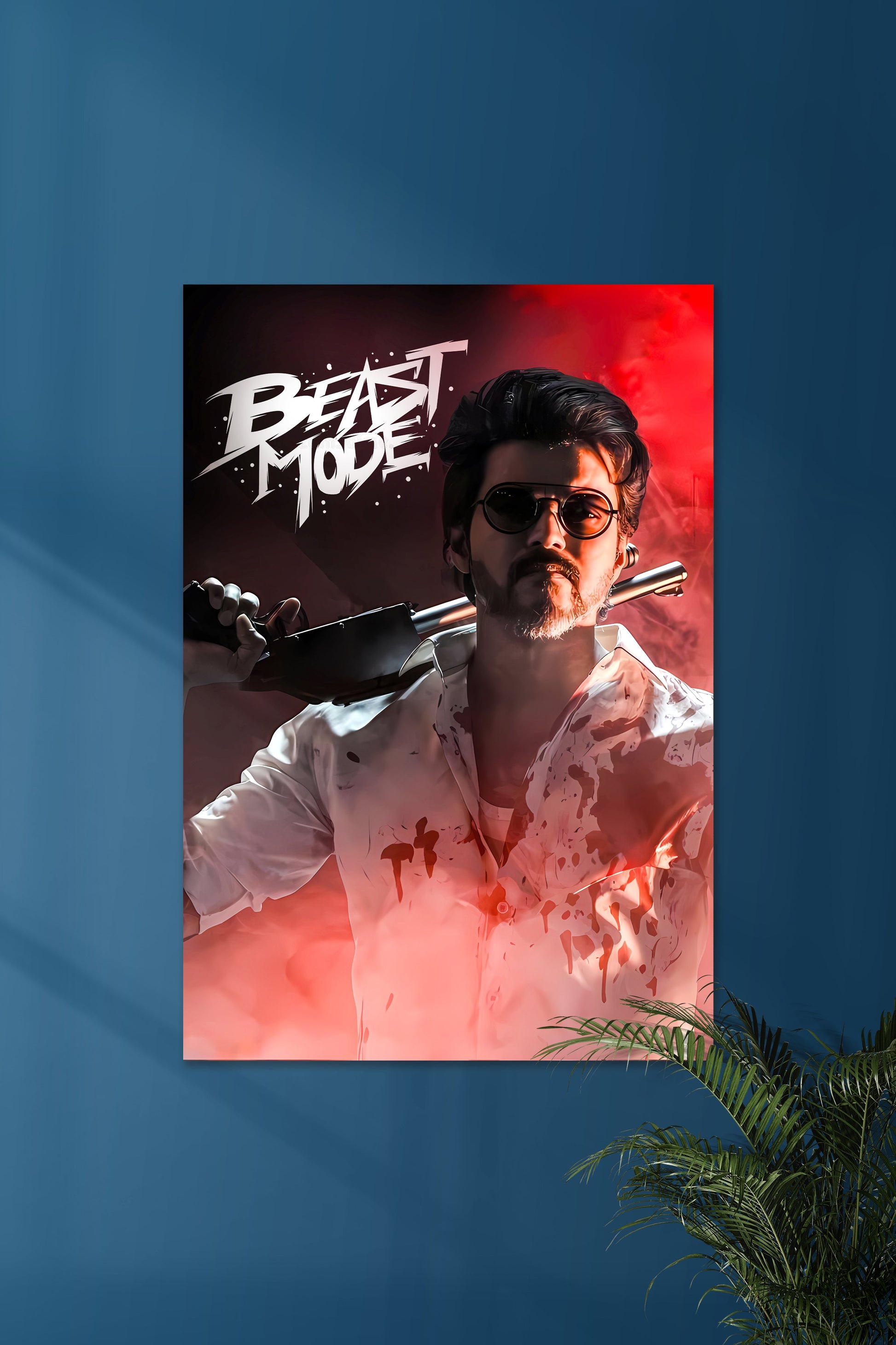 Beast MODE BEAST | Muurdecoratie | Kollywood Posters | Wanddecoratie | Visuele Kunst | Posters