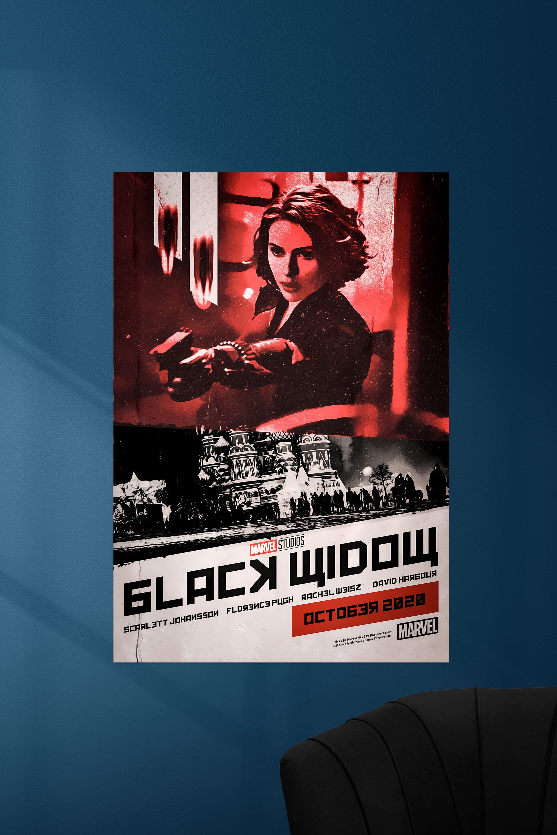 Black Widow Movie Poster | Muurdecoratie | Wanddecoratie | Posters | Kunst | Marvel | MCU Film aan de Muur