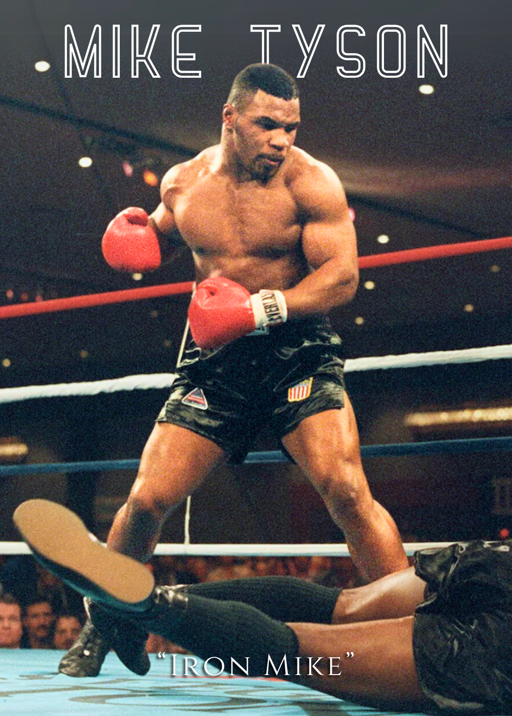 Iron Mike | Muurdecoratie bokslegende | Mike Tyson Posters | Wanddecoratie The Greatest Ever