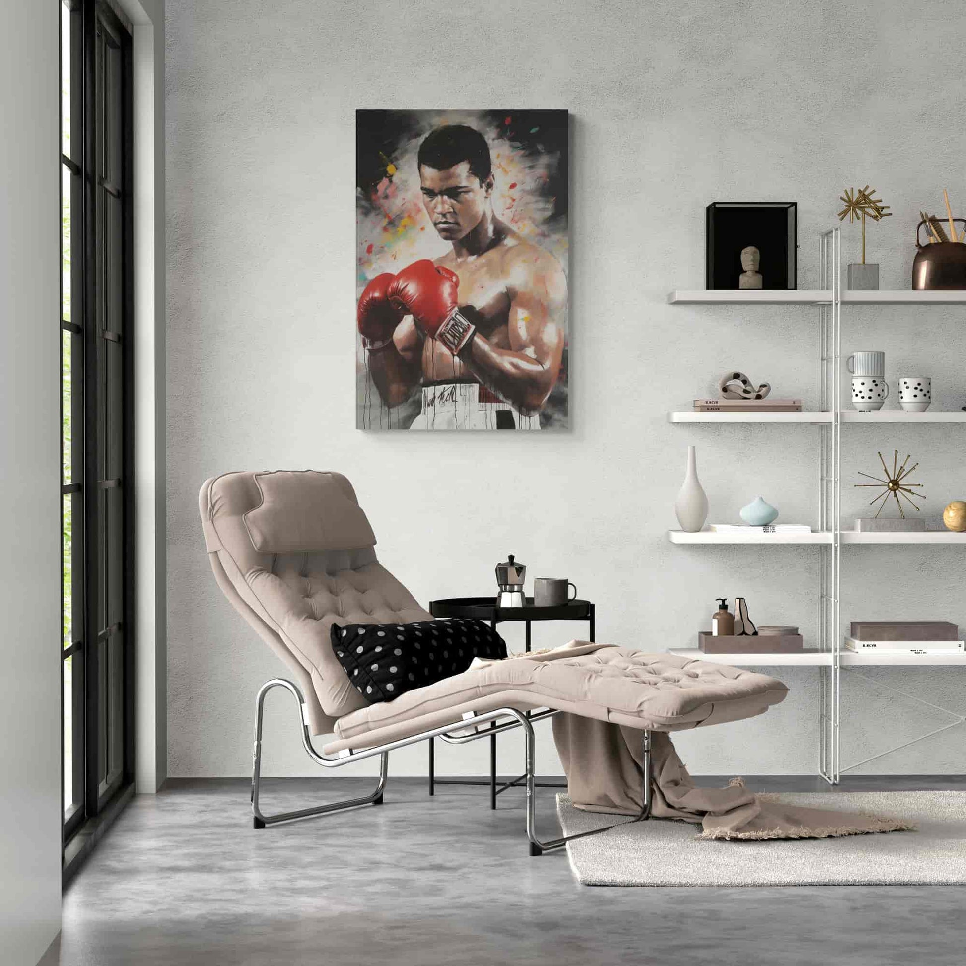 Muhammad Ali Poster | Muurdecoratie | Wanddecoratie voor thuis | Posters | Schilderijen | Canvas Kunst