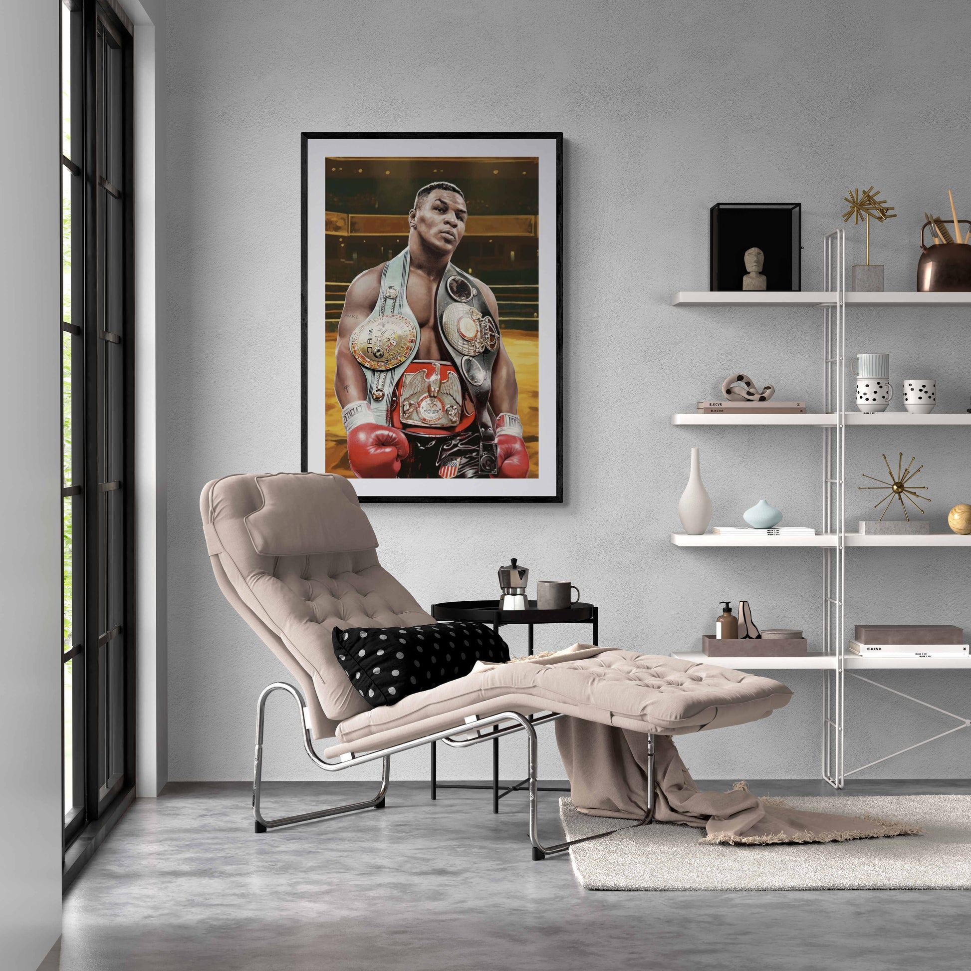 Mike Tyson | Muurdecoratie | Wanddecoratie | Posters | Canvas Kunst | Schilderijen | Huis en Tuin Decoratie