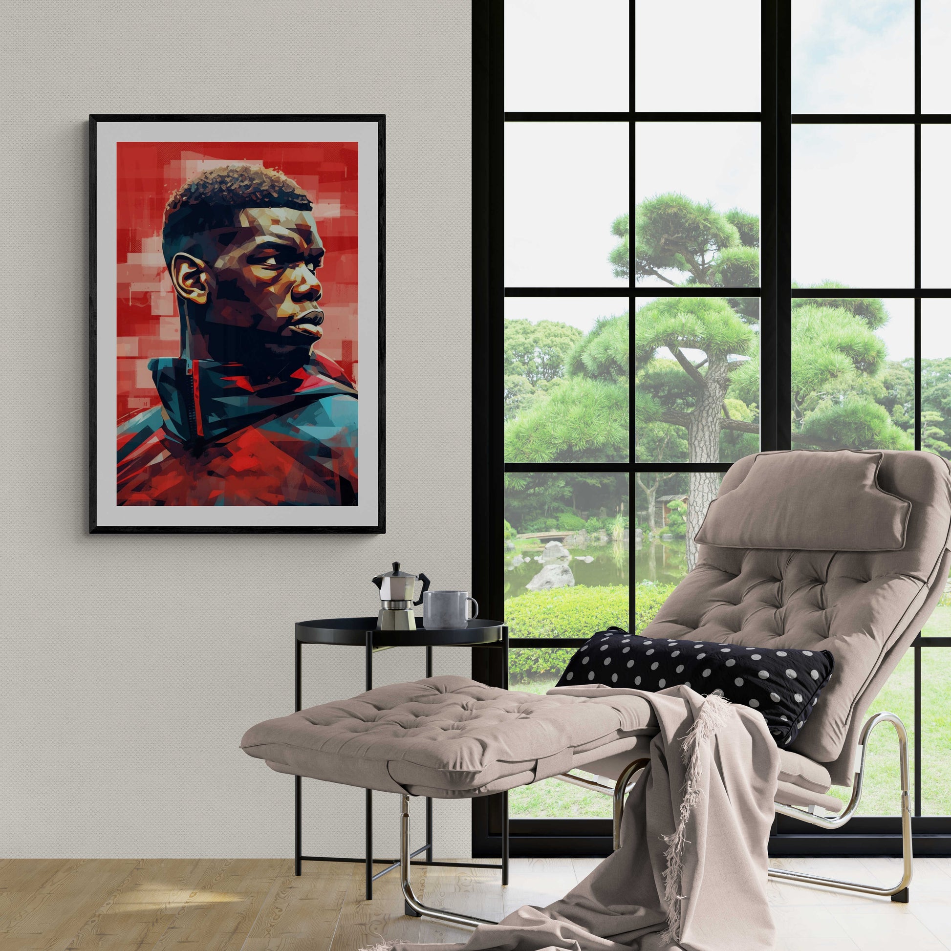 Paul Pogba Poster | Wanddecoratie | Muurdecoratie | Voetbal Kunst | Beroemde Voetballer Print | Home Decor
