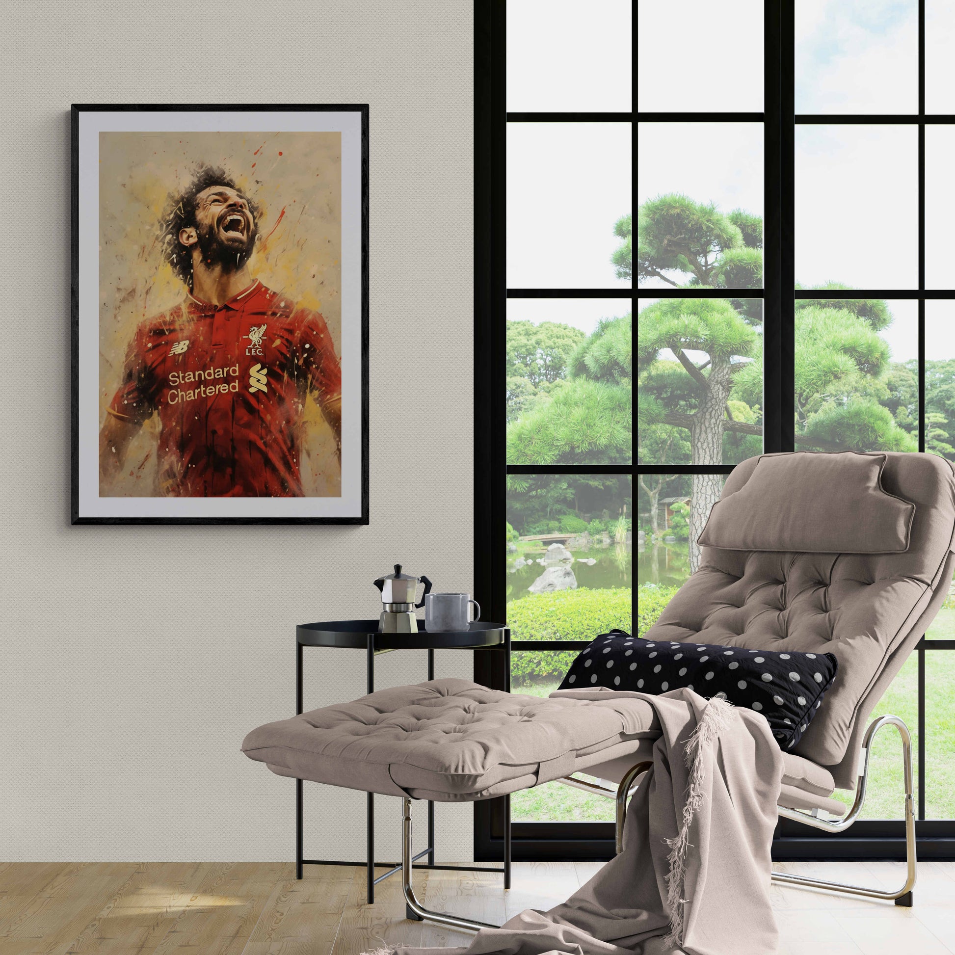Mohamed Salah Poster | Liverpool FC | Iconische Sport Kunst | Muurdecoratie Voetbalfans | Posters