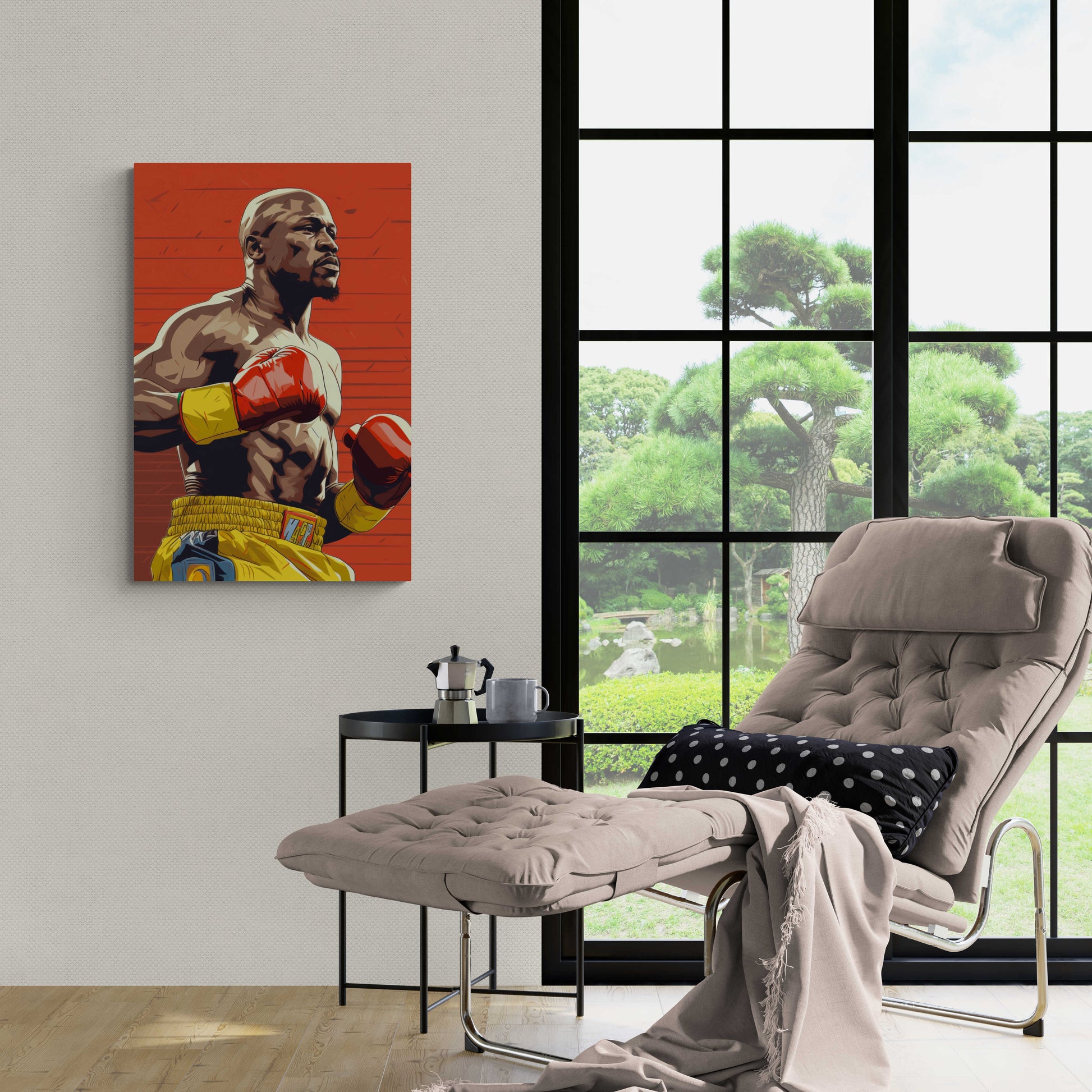Floyd Mayweather Poster | Sportieve Muurdecoratie | Beroemde Bokser Kunst | Iconische Atleet Wanddecoratie | Hoogwaardige Print Voor Woonkamer & Kantoor