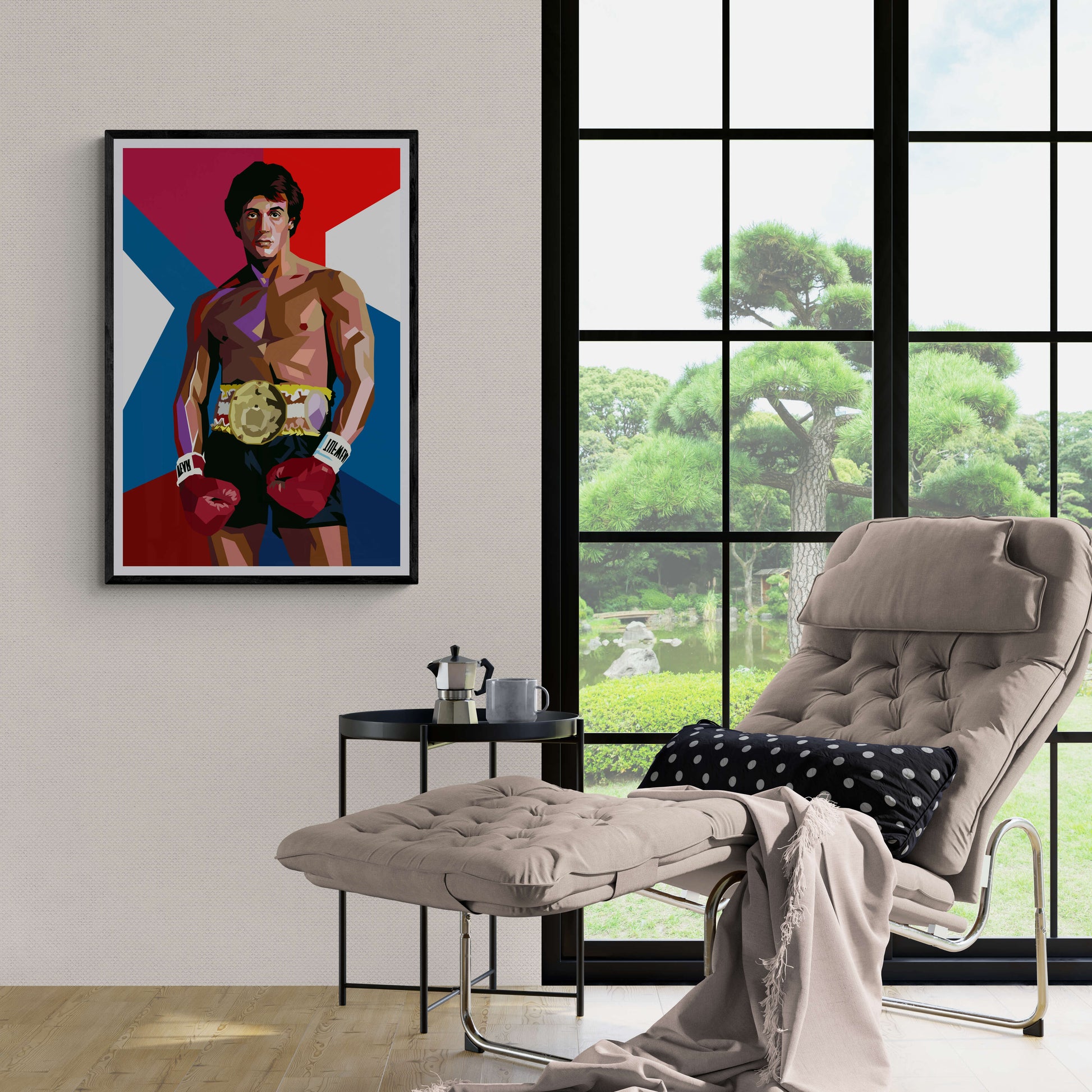 Rocky Balboa Boxing Legend Poster | Muurdecoratie voor Filmfans | Motivatie Kunst aan de Muur | Iconisch Filmontwerp Posters