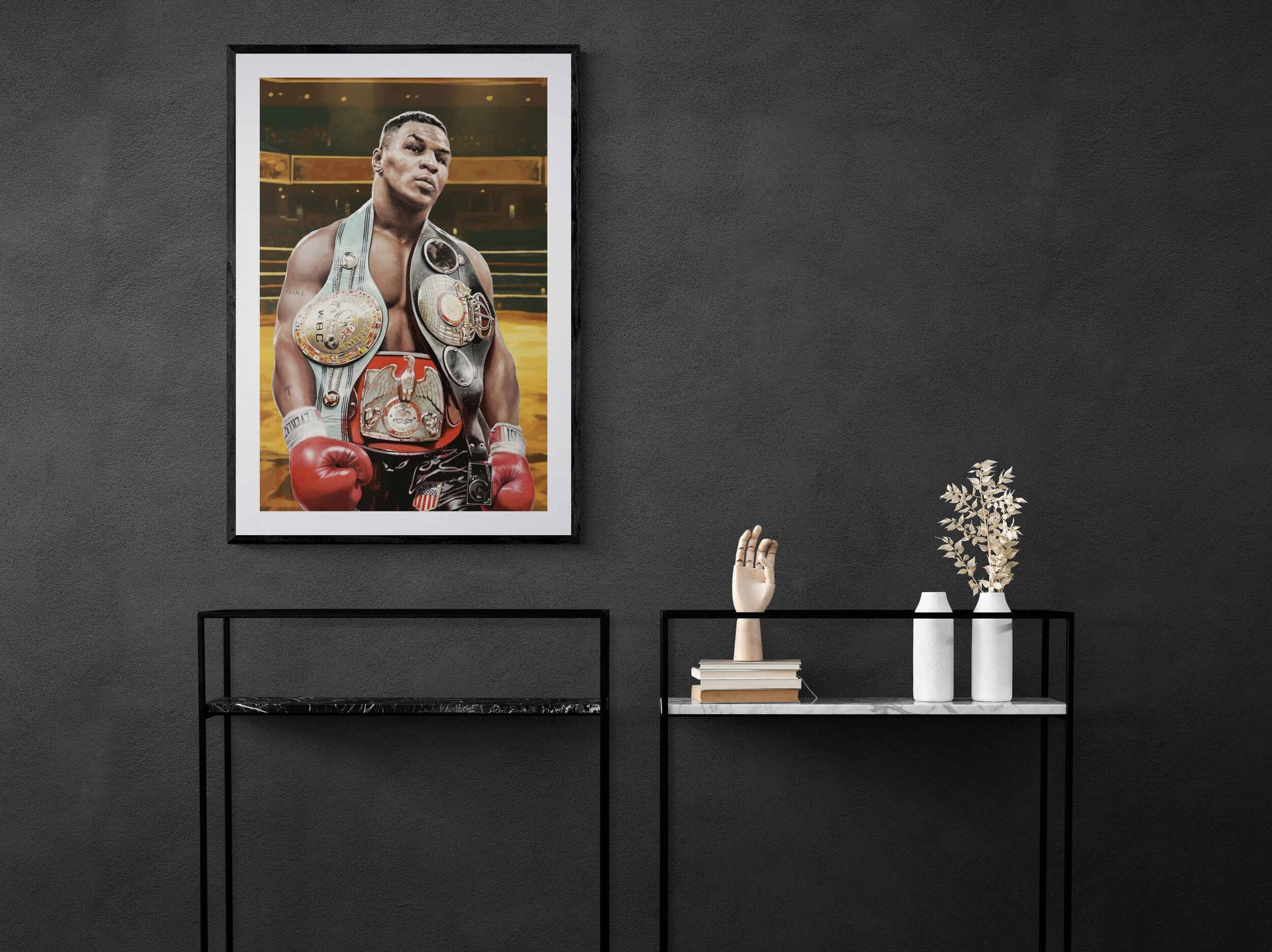 Mike Tyson | Muurdecoratie | Wanddecoratie | Posters | Canvas Kunst | Schilderijen | Huis en Tuin Decoratie