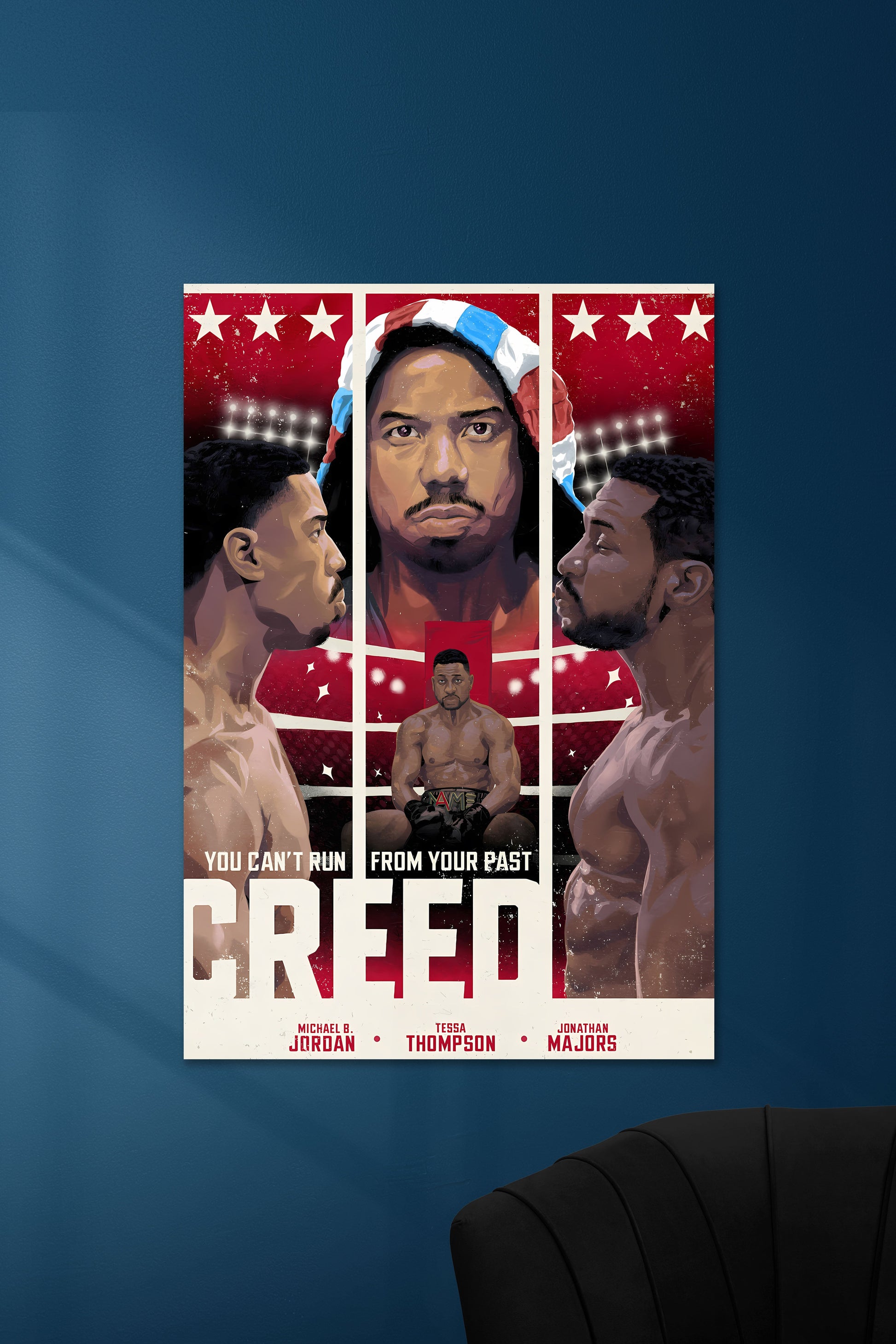 Movie Poster CREED | Muurdecoratie | Wanddecoratie | Posters | Schilderijen | Canvas kunst
