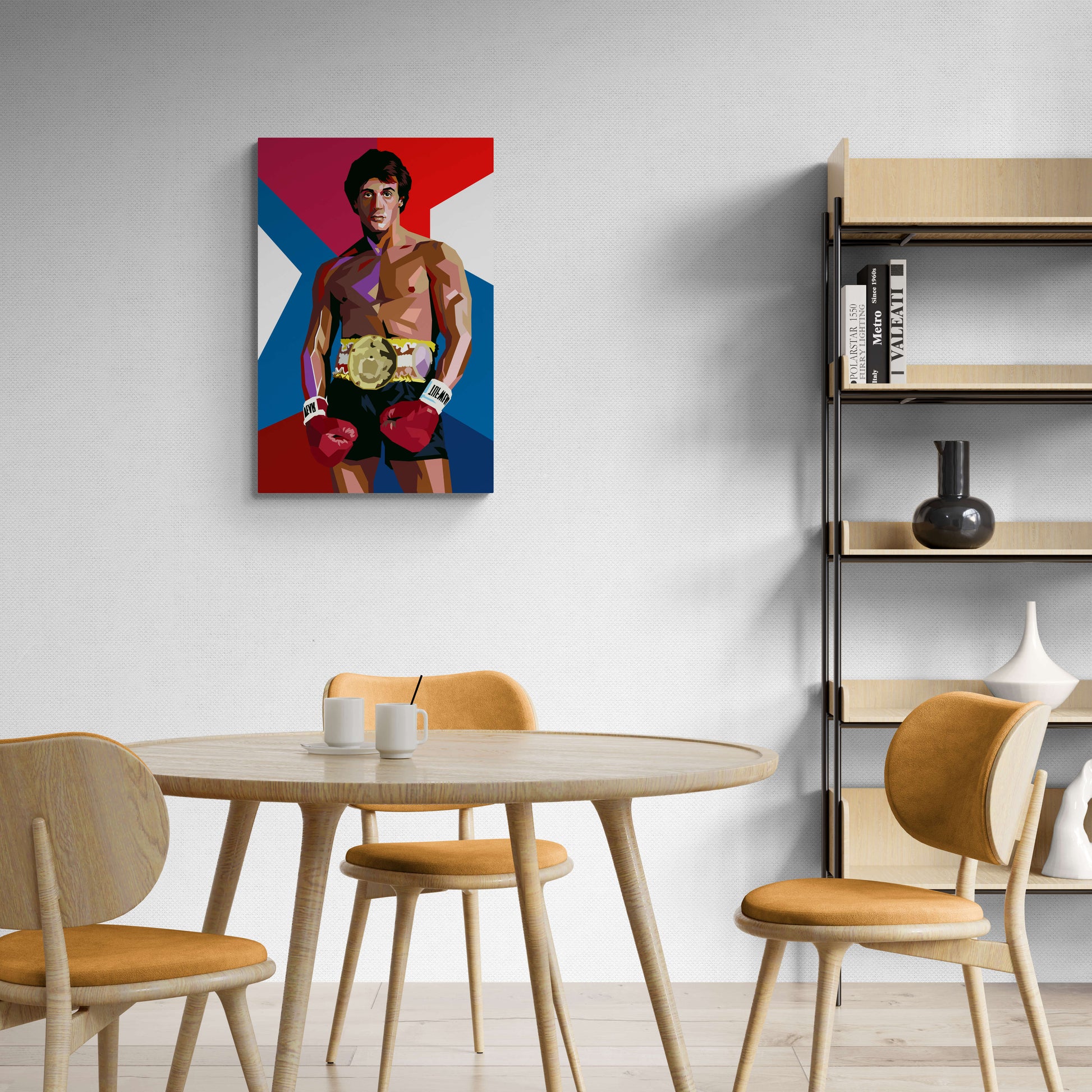 Rocky Balboa Boxing Legend Poster | Muurdecoratie voor Filmfans | Motivatie Kunst aan de Muur | Iconisch Filmontwerp Posters