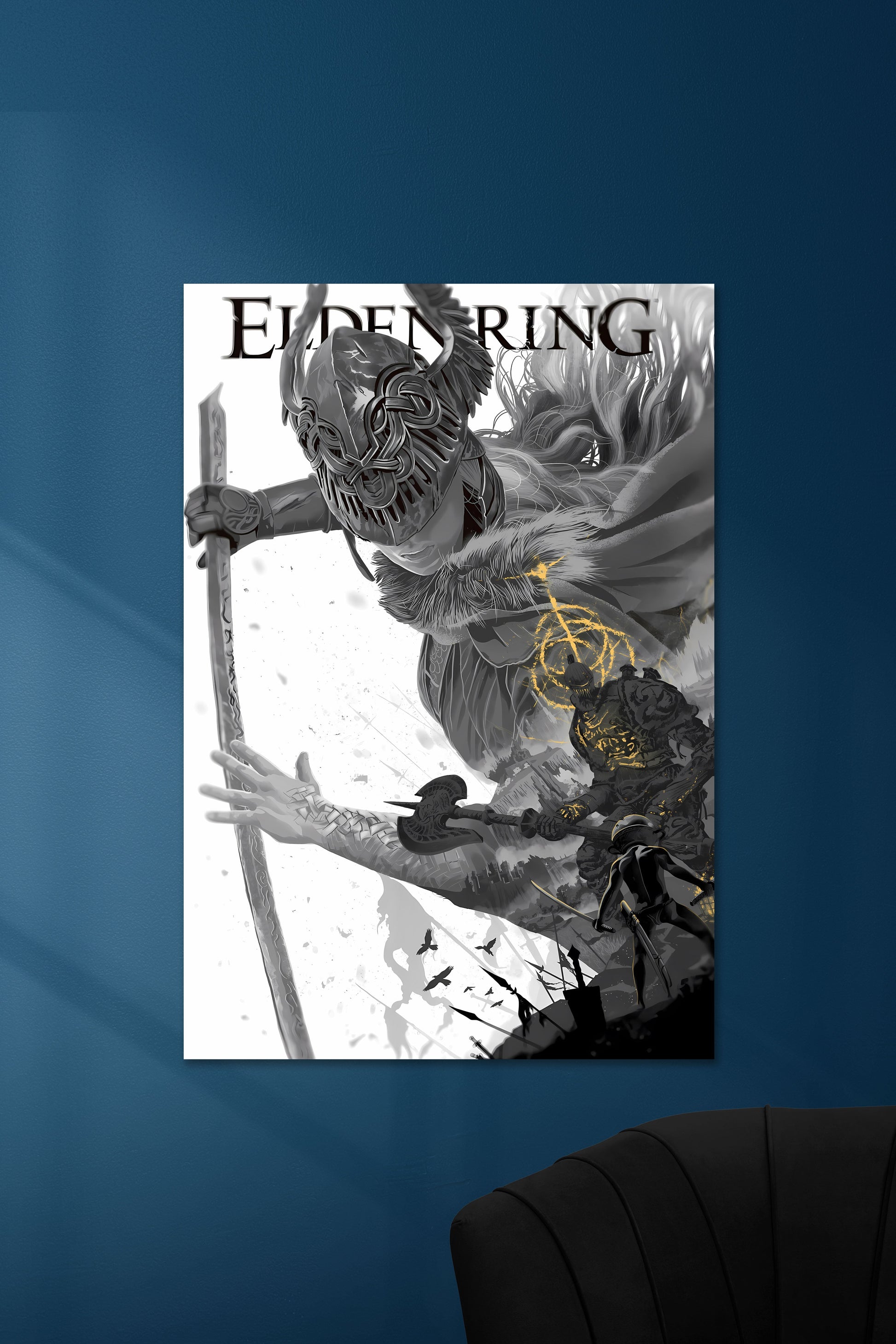 ELDEN RING Poster | Wanddecoratie | Muurdecoratie voor huis of kantoor | Moderne Kunst Posters