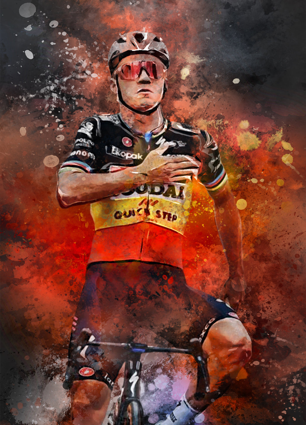 Evenepoel Sport | Muurdecoratie Posters | Wanddecoratie Kunst | Visuele Kunstwerken Decoratie