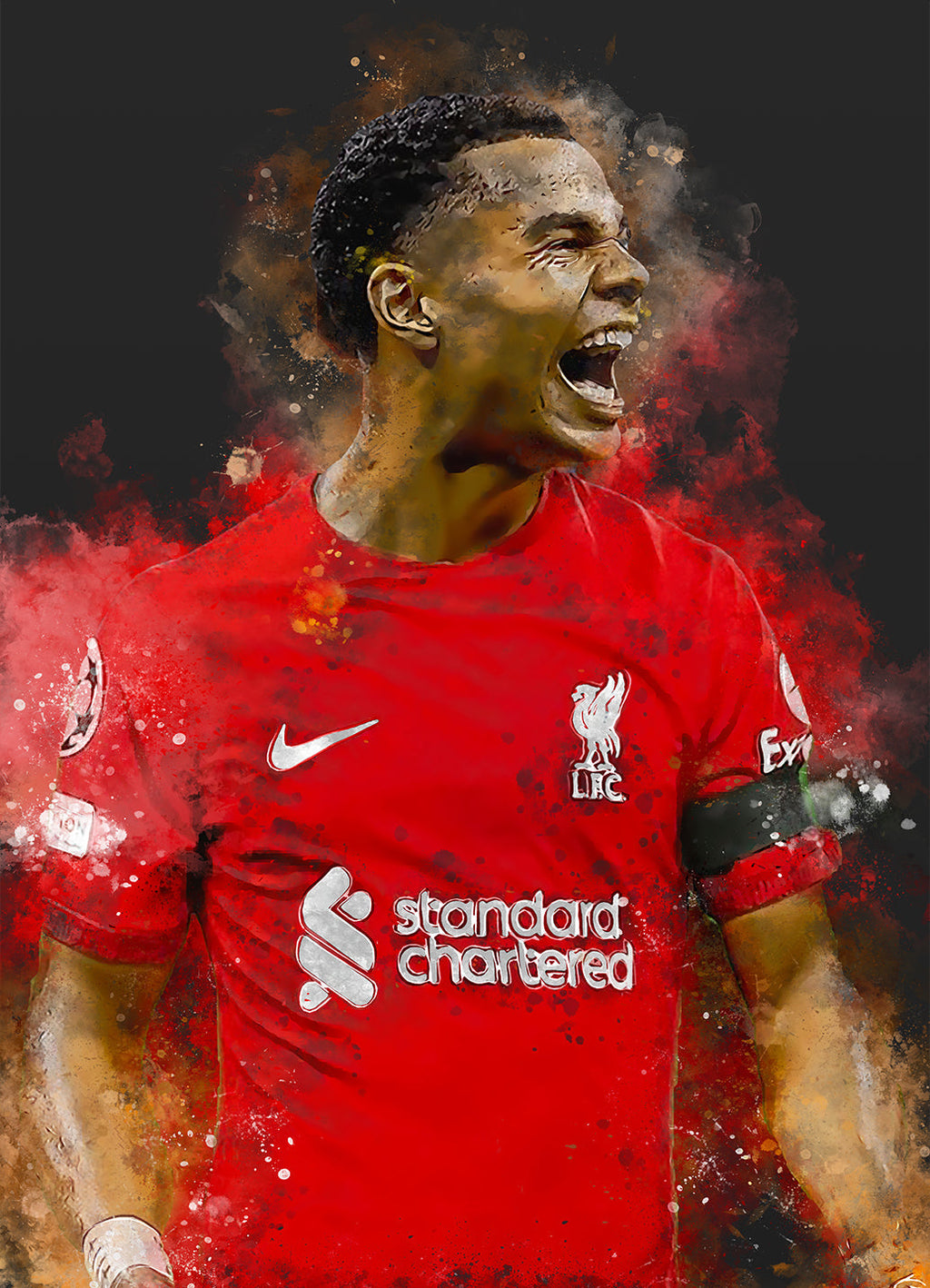 Gakpo Football Soccer | Posters | Wanddecoratie | Muurdecoratie | Huis en Tuin | Kunst