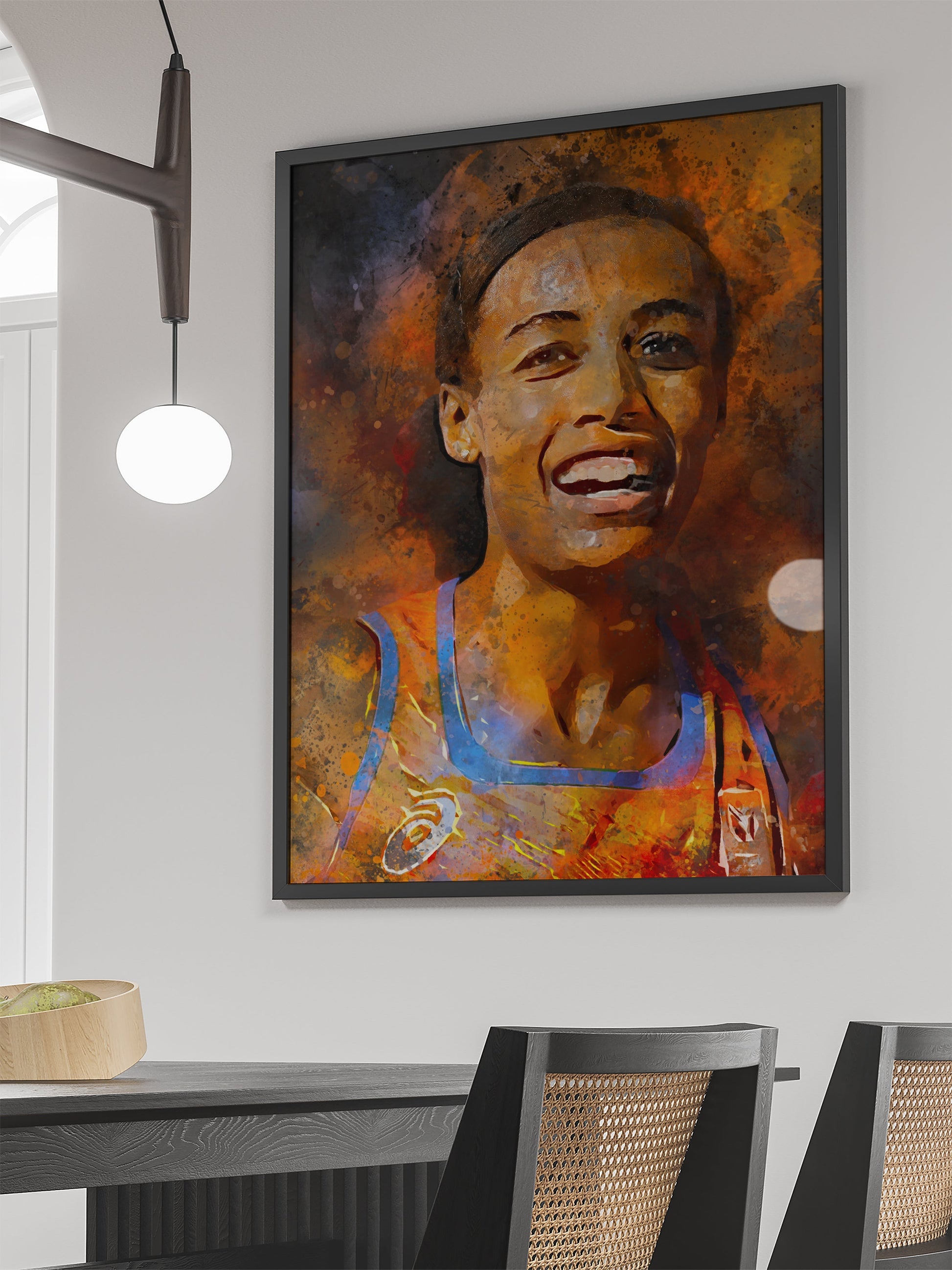 Sport Poster | Muurdecoratie | Wanddecoratie | Hassan | Posters voor Interieur | Canvas Kunst