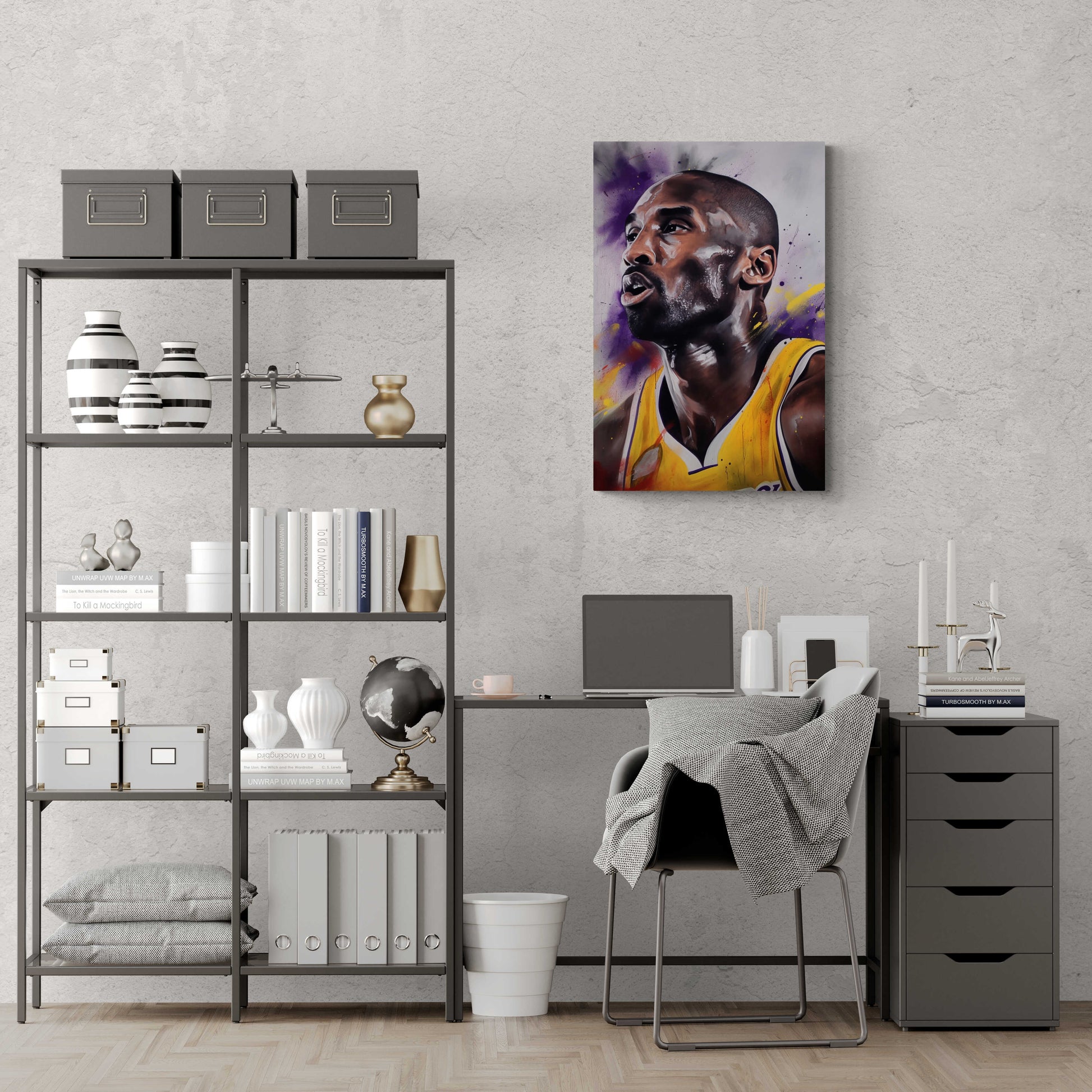 Kobe Bryant | Posters | Muurdecoratie | Wanddecoratie | Basketbal Kunst | Sport Posters
