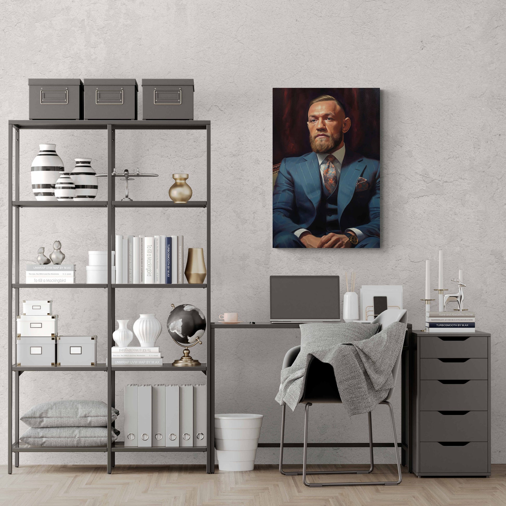 Conor McGregor | Sportmotivatie Muurdecoratie | Wanddecoratie voor Thuis | UFC Fighter Posters