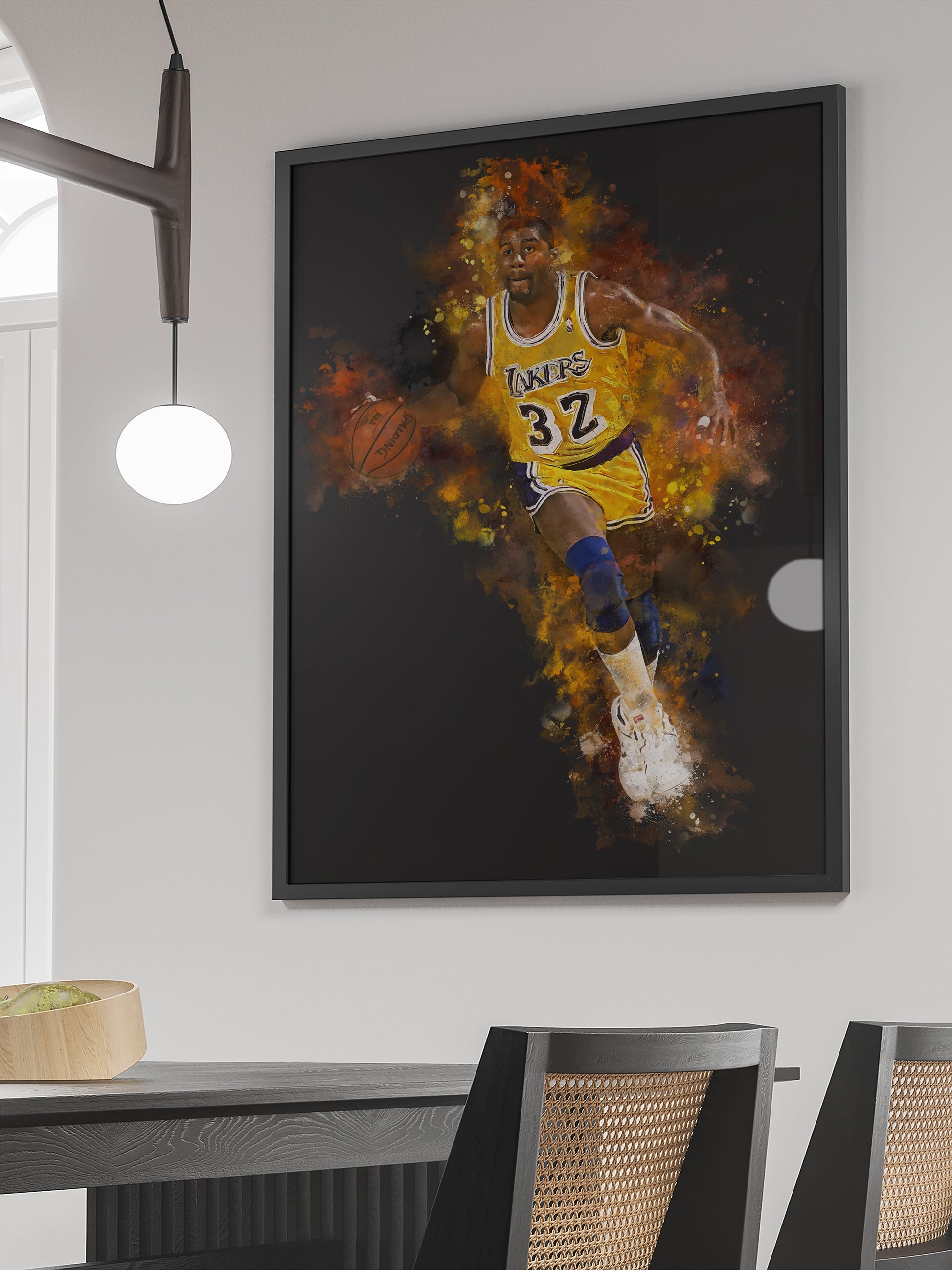 Johnson sport poster | Muurdecoratie | Wanddecoratie | Posters | Kunst voor Huis en Tuin