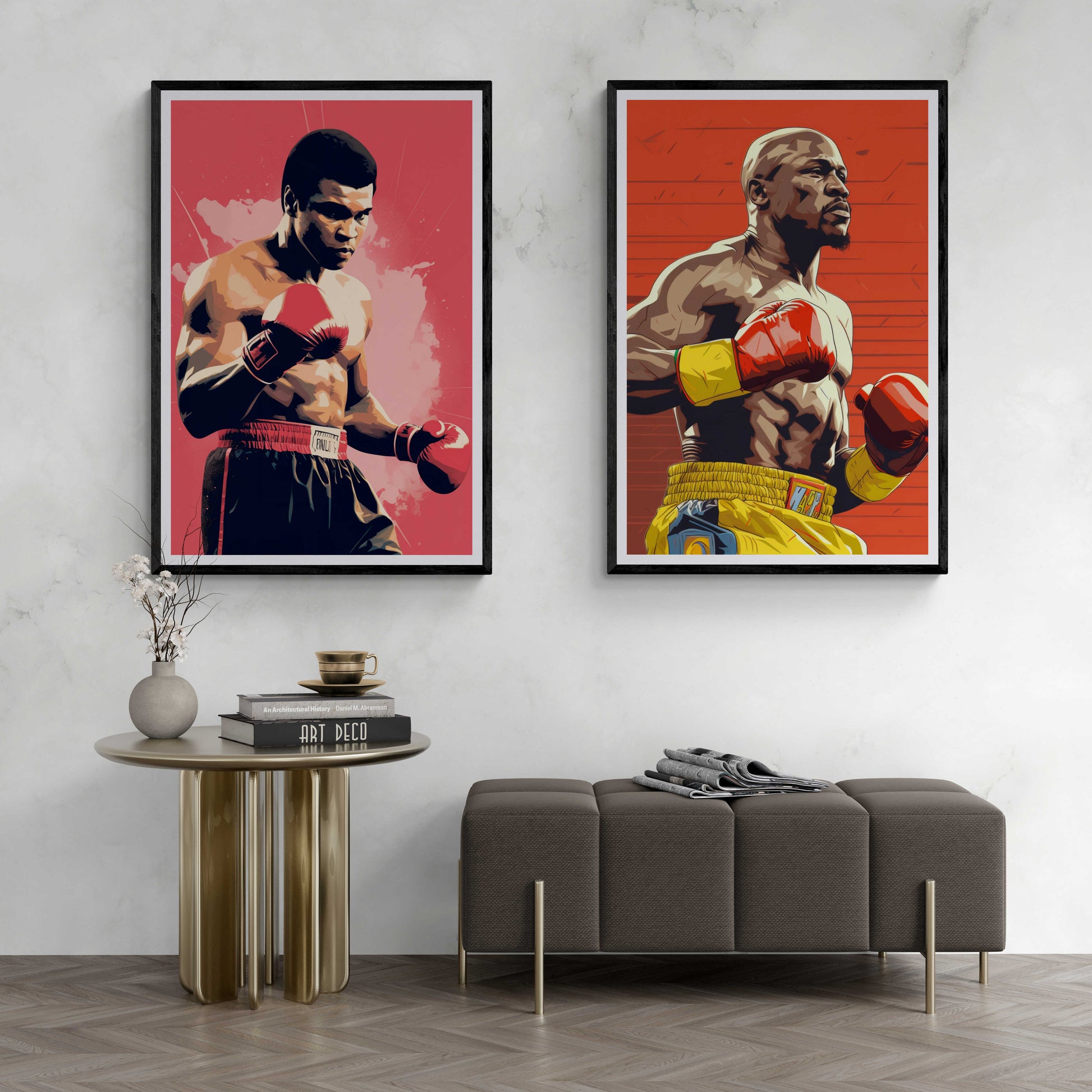 Floyd Mayweather Poster | Sportieve Muurdecoratie | Beroemde Bokser Kunst | Iconische Atleet Wanddecoratie | Hoogwaardige Print Voor Woonkamer & Kantoor